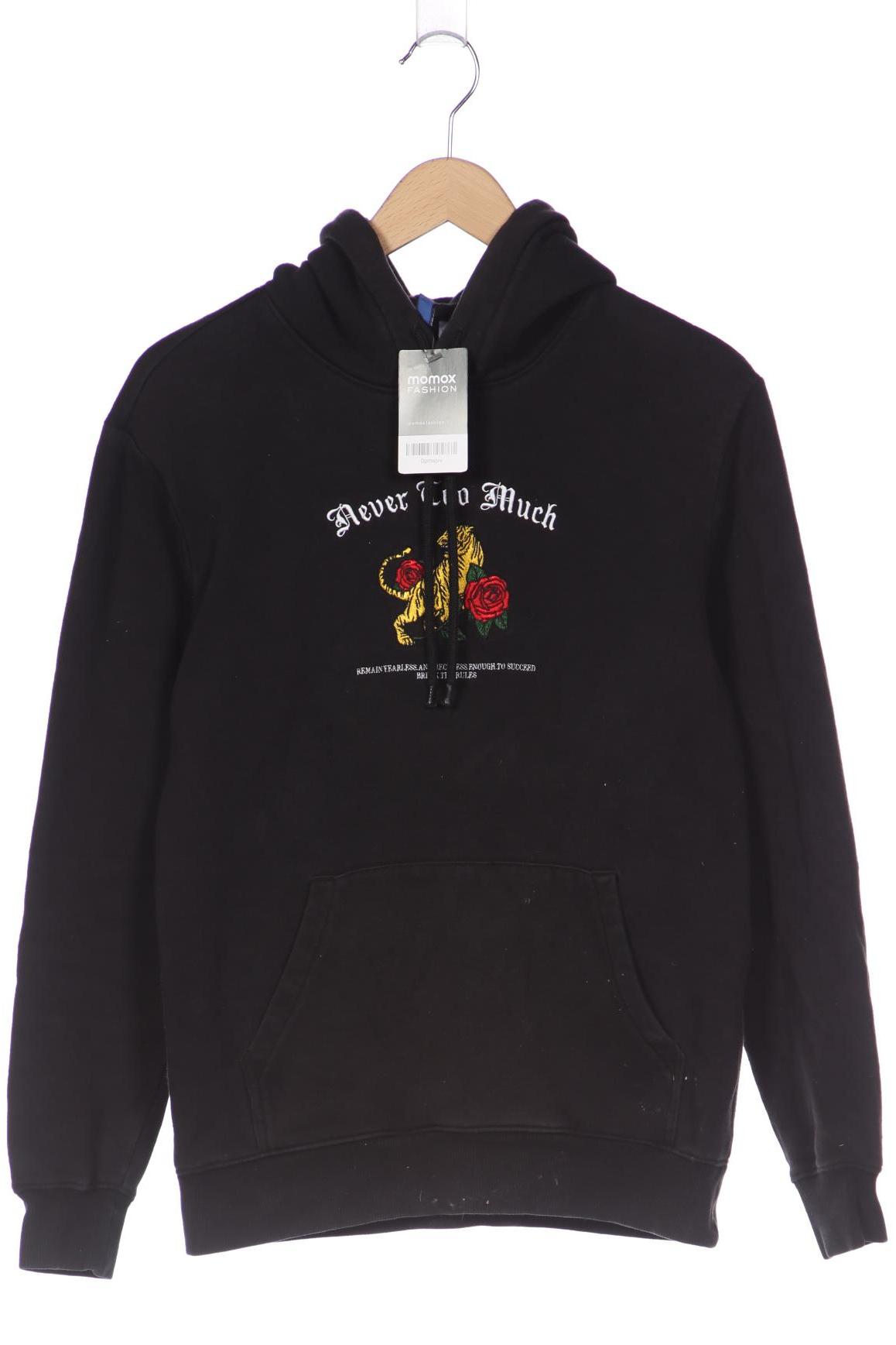

H&M Herren Kapuzenpullover, schwarz