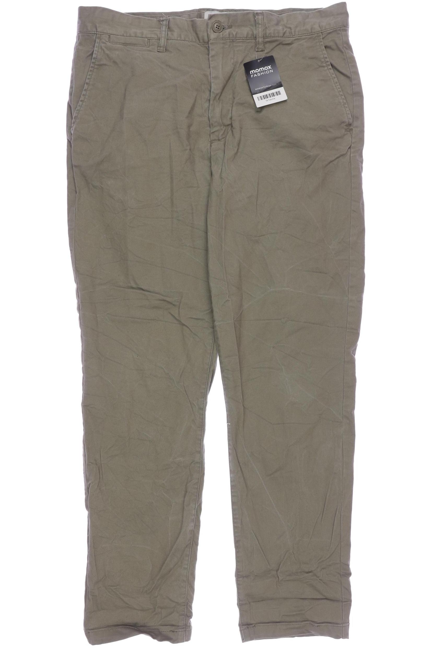 

H&M Herren Stoffhose, braun, Gr. 34