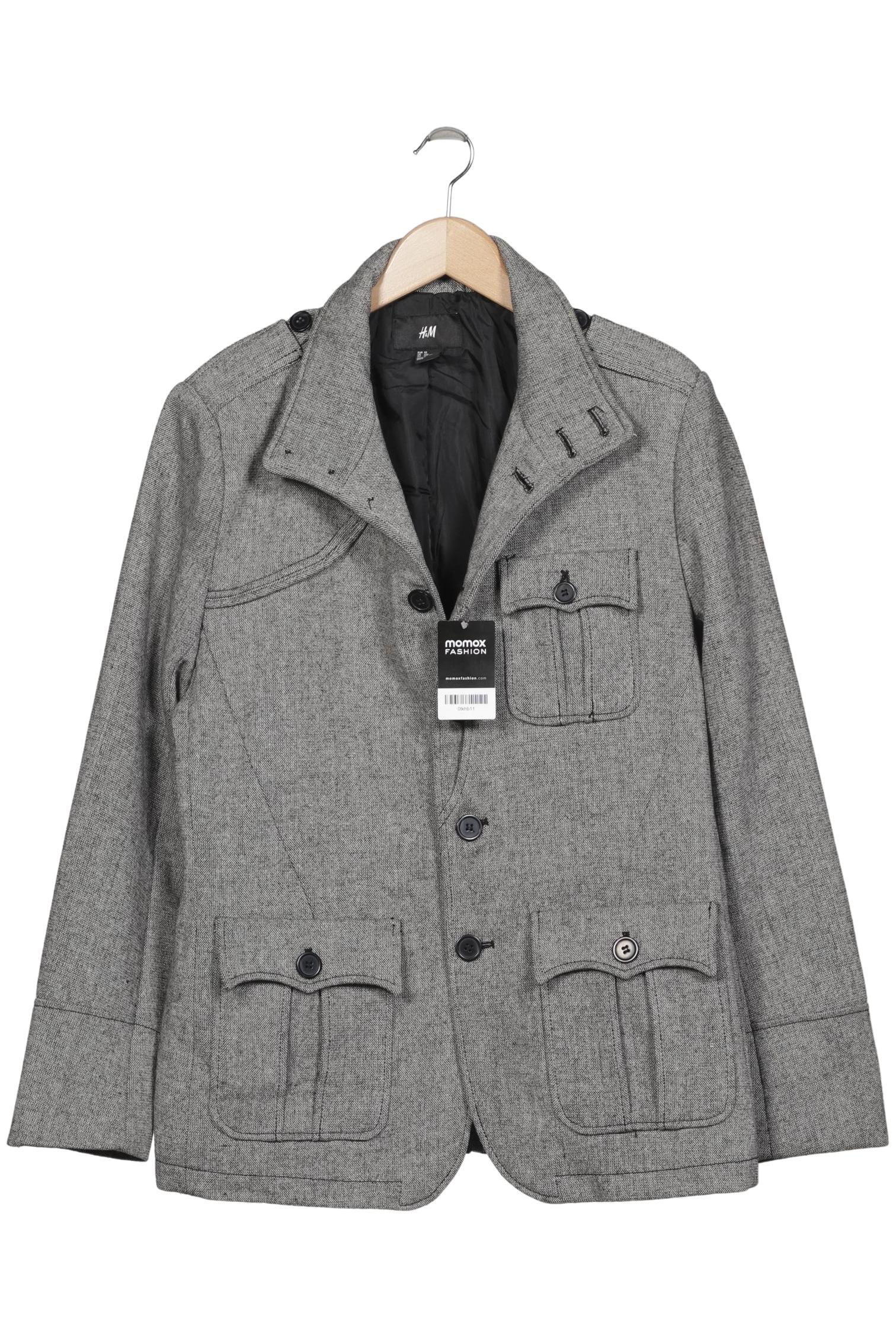 

H&M Herren Jacke, grau, Gr. 52
