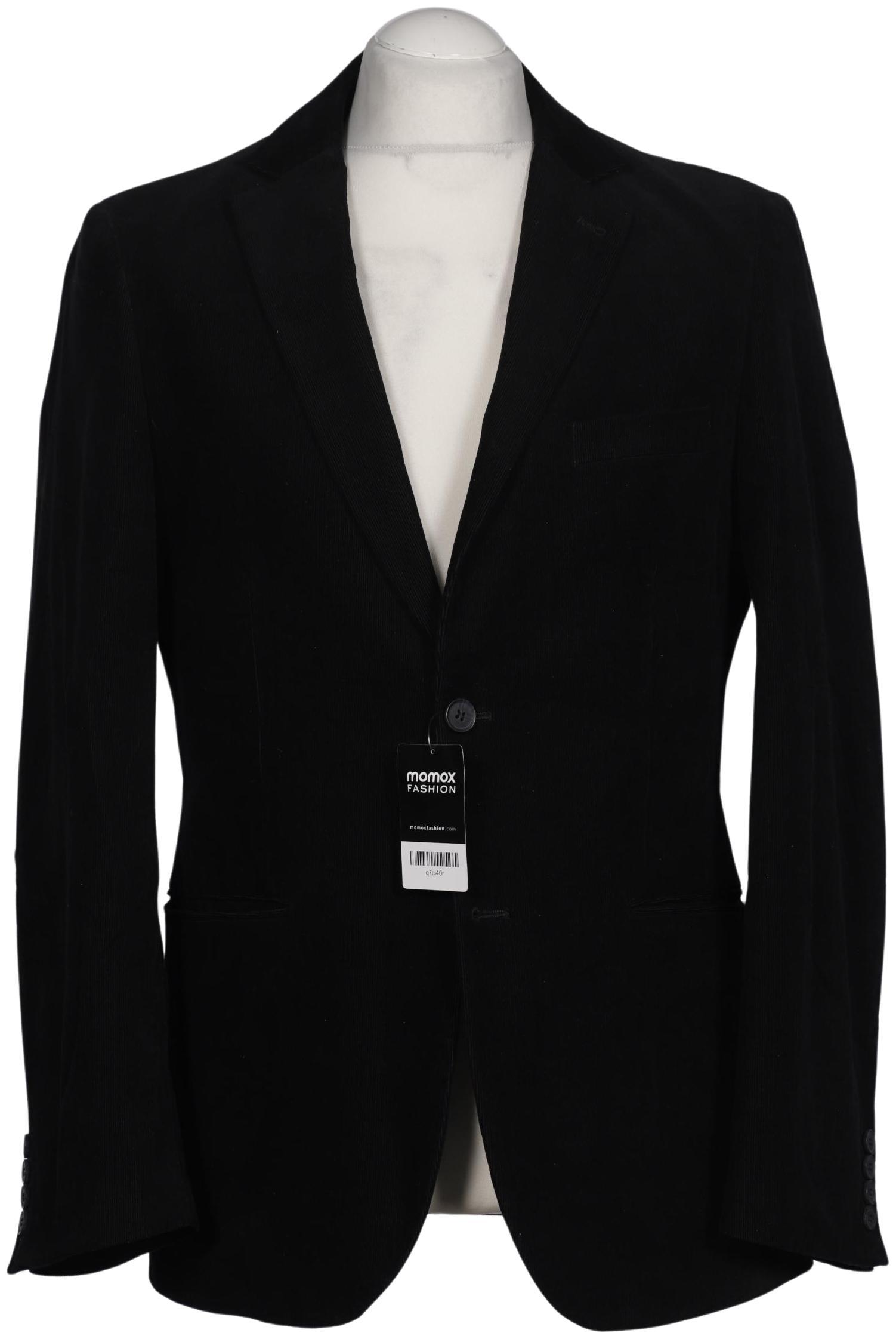 

H&M Herren Sakko, schwarz, Gr. 50