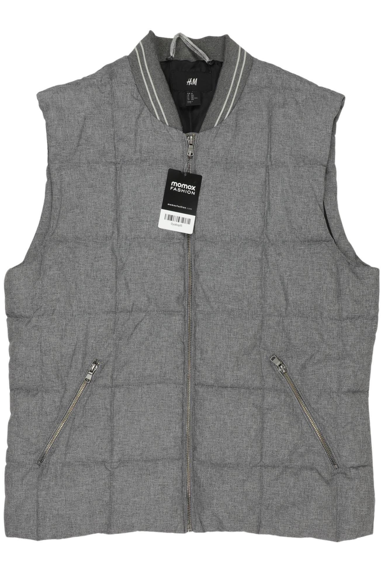 

H&M Herren Weste, grau, Gr. 54