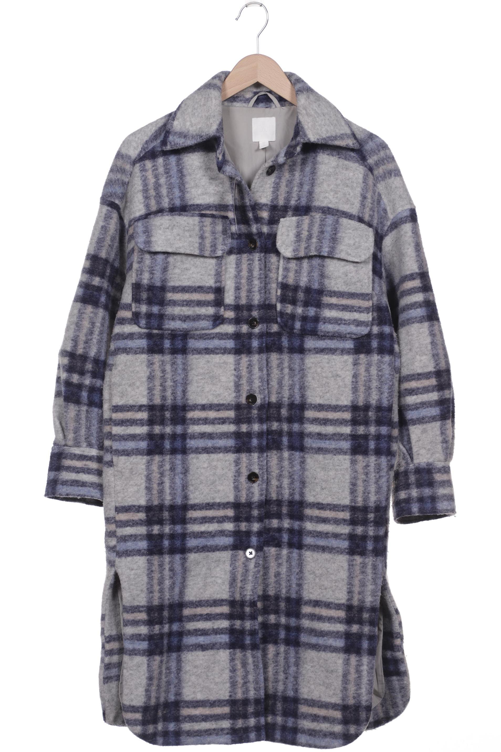 

H&M Herren Mantel, marineblau