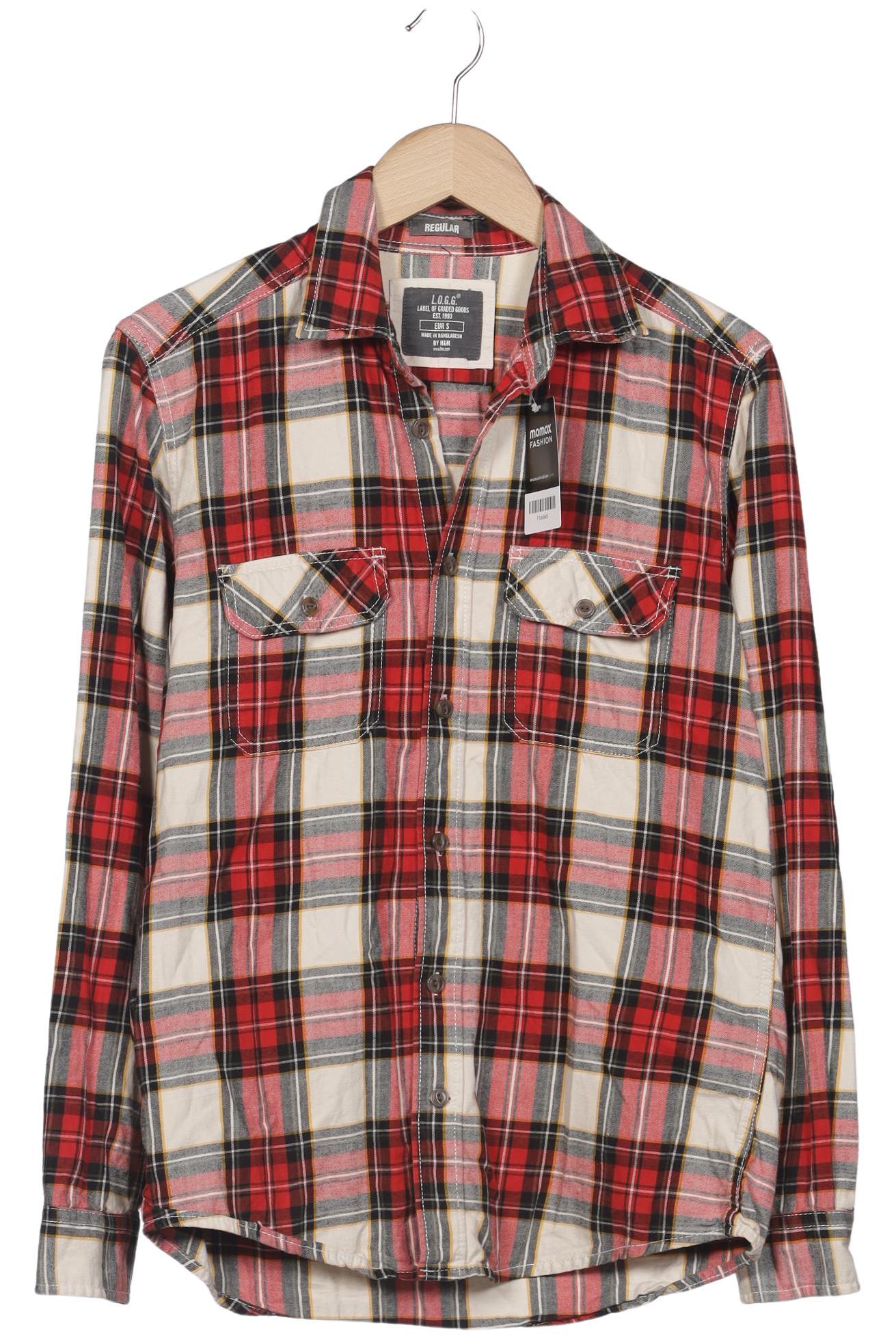 

H&M Herren Hemd, mehrfarbig, Gr. 46