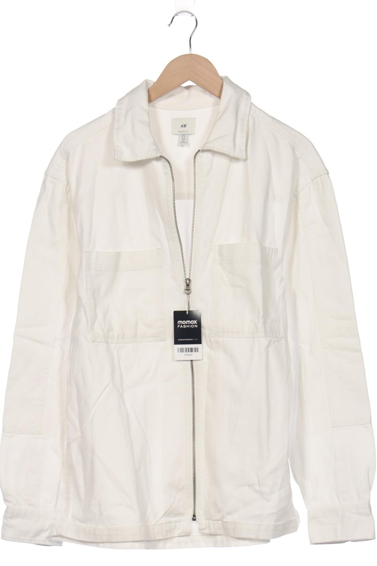 

H&M Herren Jacke, weiß, Gr. 48