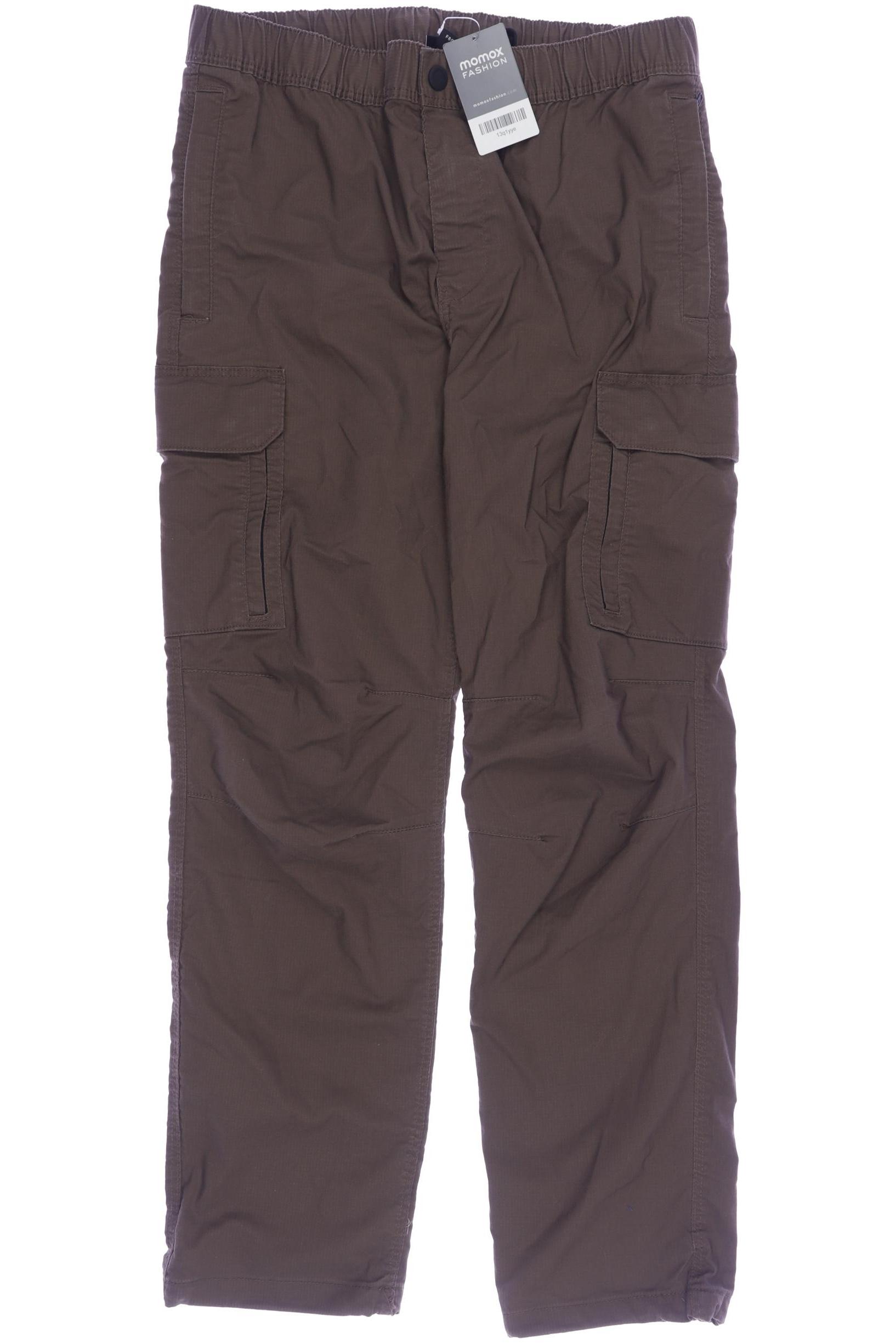 

H&M Herren Stoffhose, braun, Gr. 0