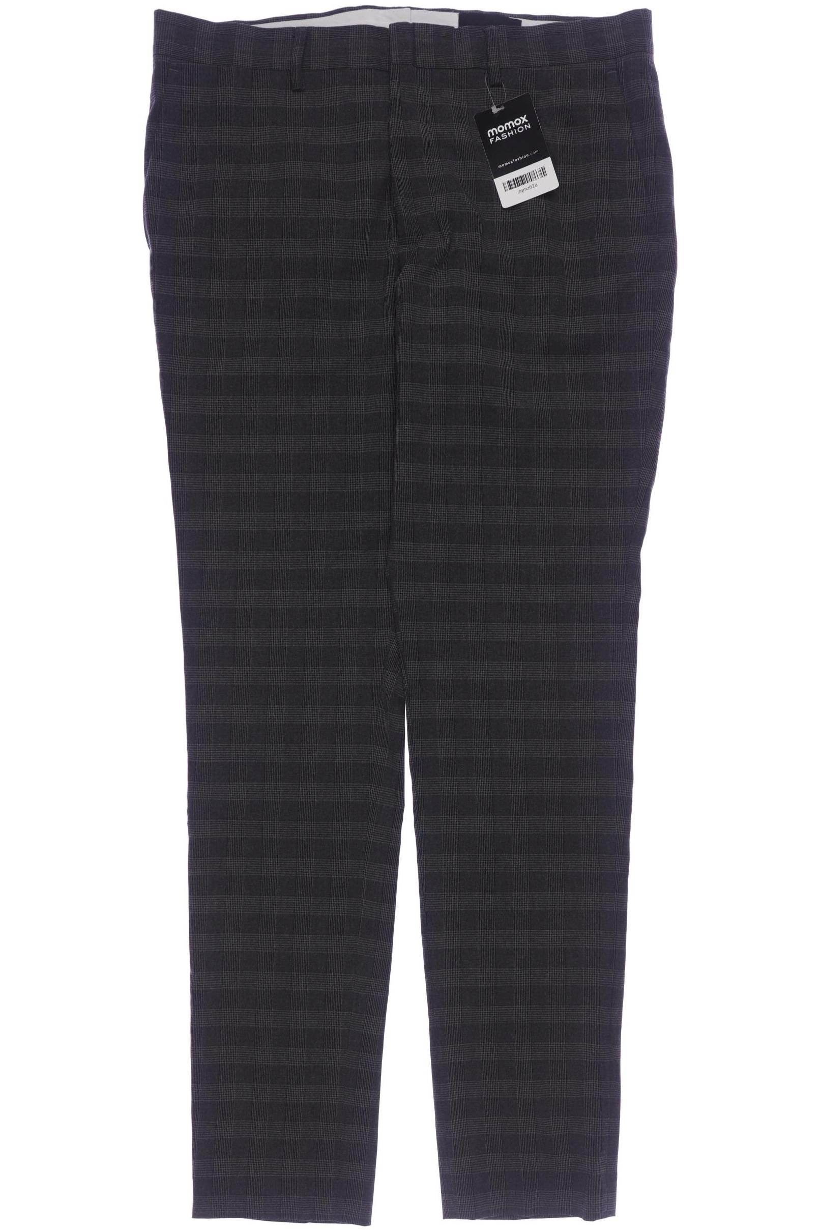 

H&M Herren Stoffhose, grau, Gr. 33