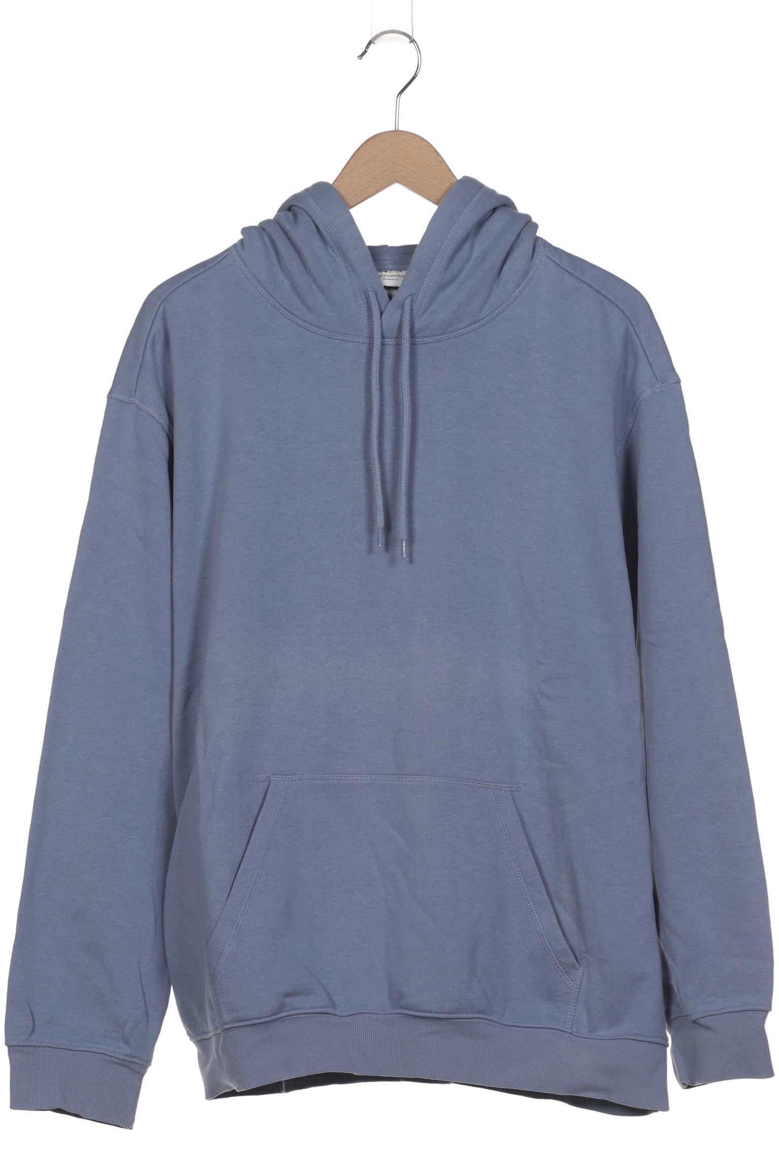 

H&M Herren Kapuzenpullover, blau, Gr. 52
