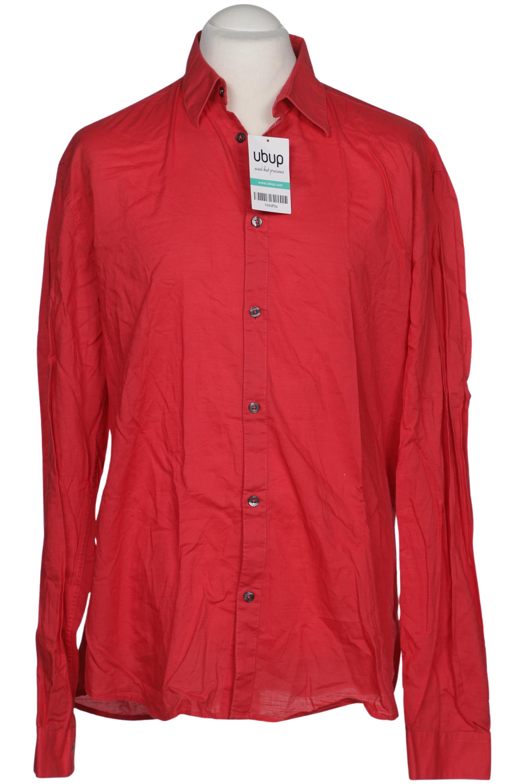 

H&M Herren Hemd, rot, Gr. 54