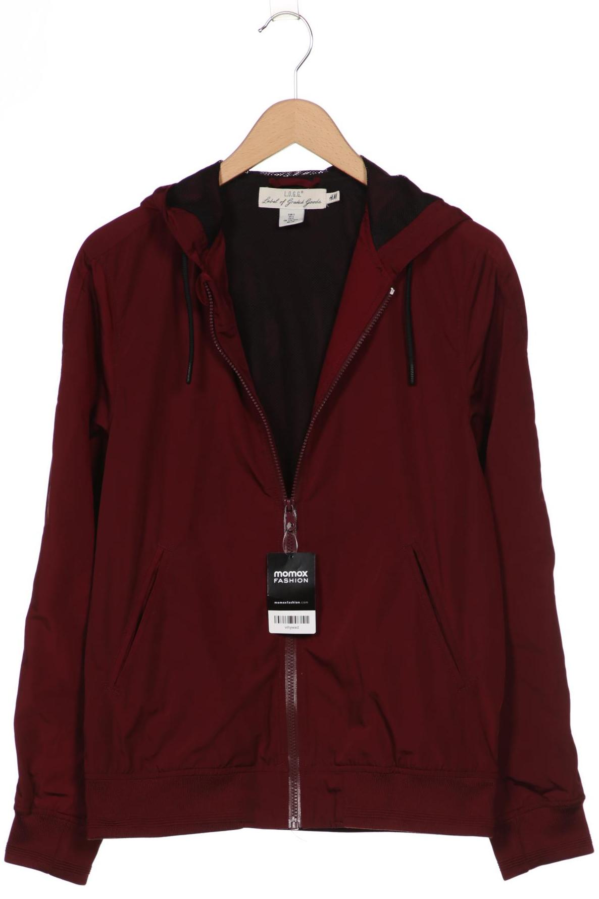 

H&M Herren Jacke, bordeaux, Gr. 46