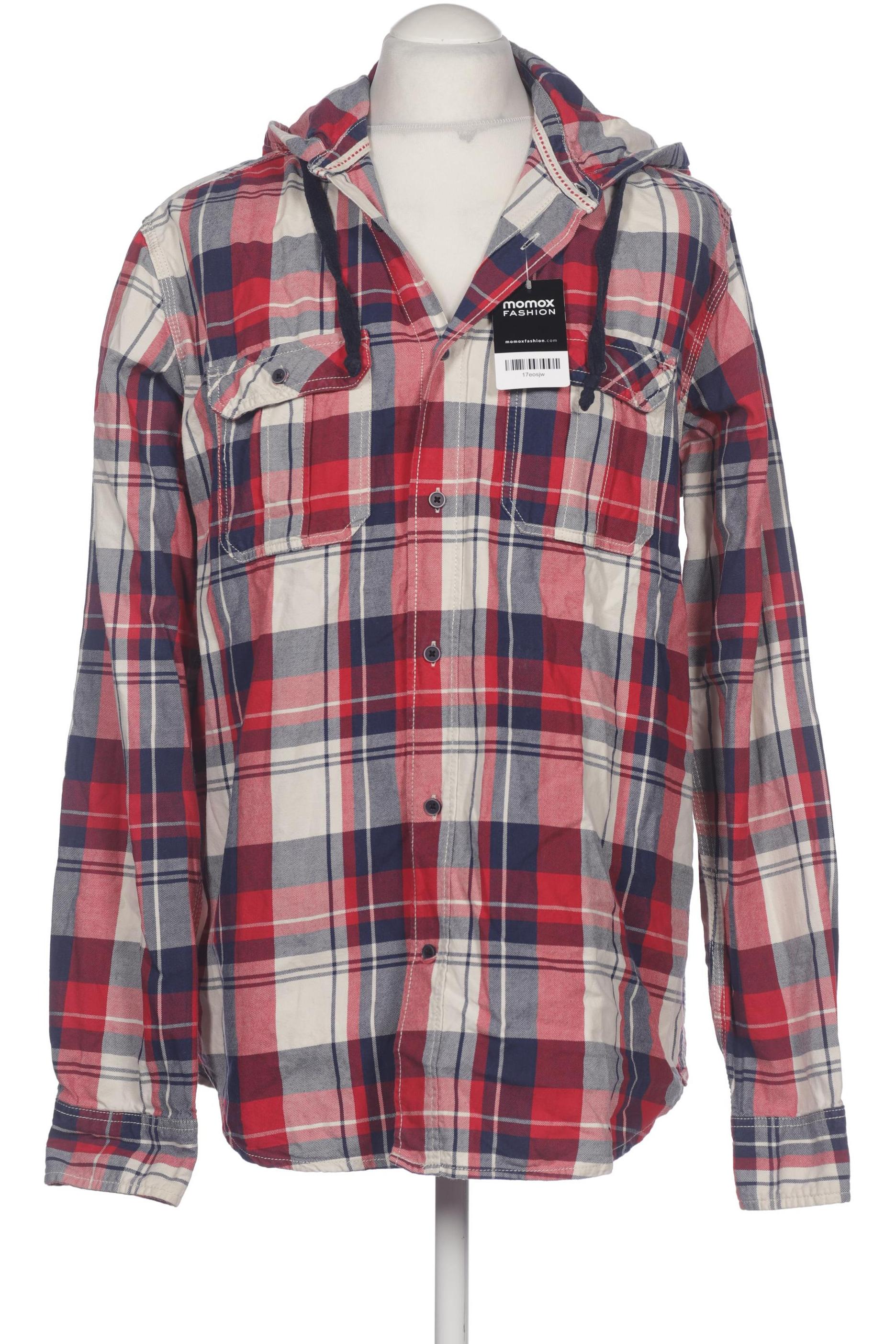 

H&M Herren Hemd, rot, Gr. 54