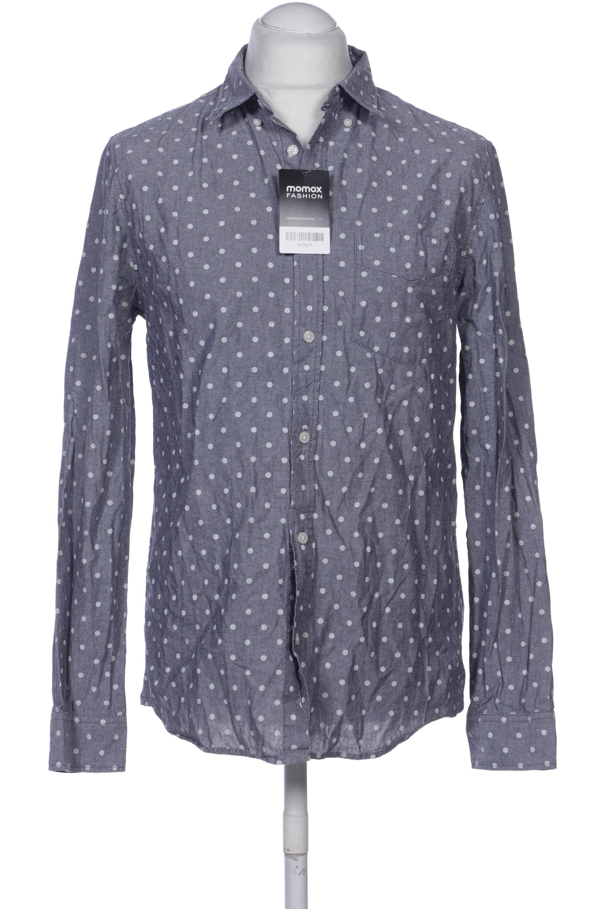 

H&M Herren Hemd, grau, Gr. 48