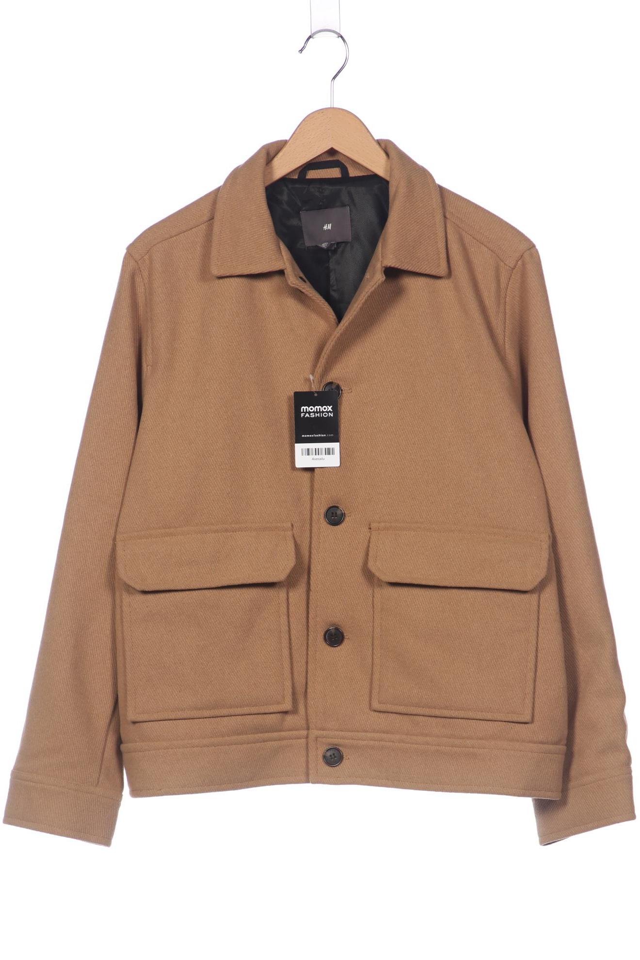 

H&M Herren Jacke, beige, Gr. 52