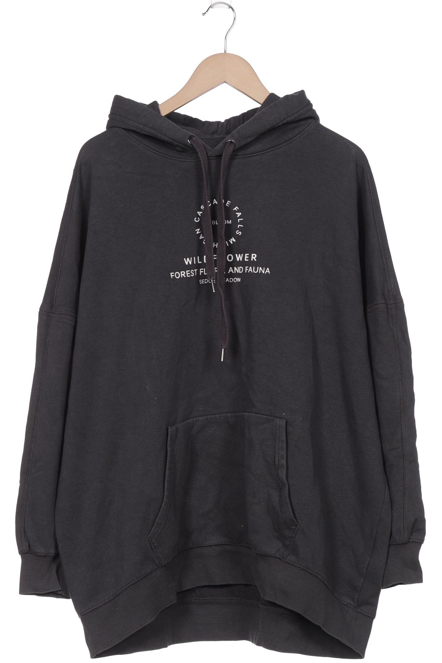 

H&M Herren Kapuzenpullover, grau, Gr. 52