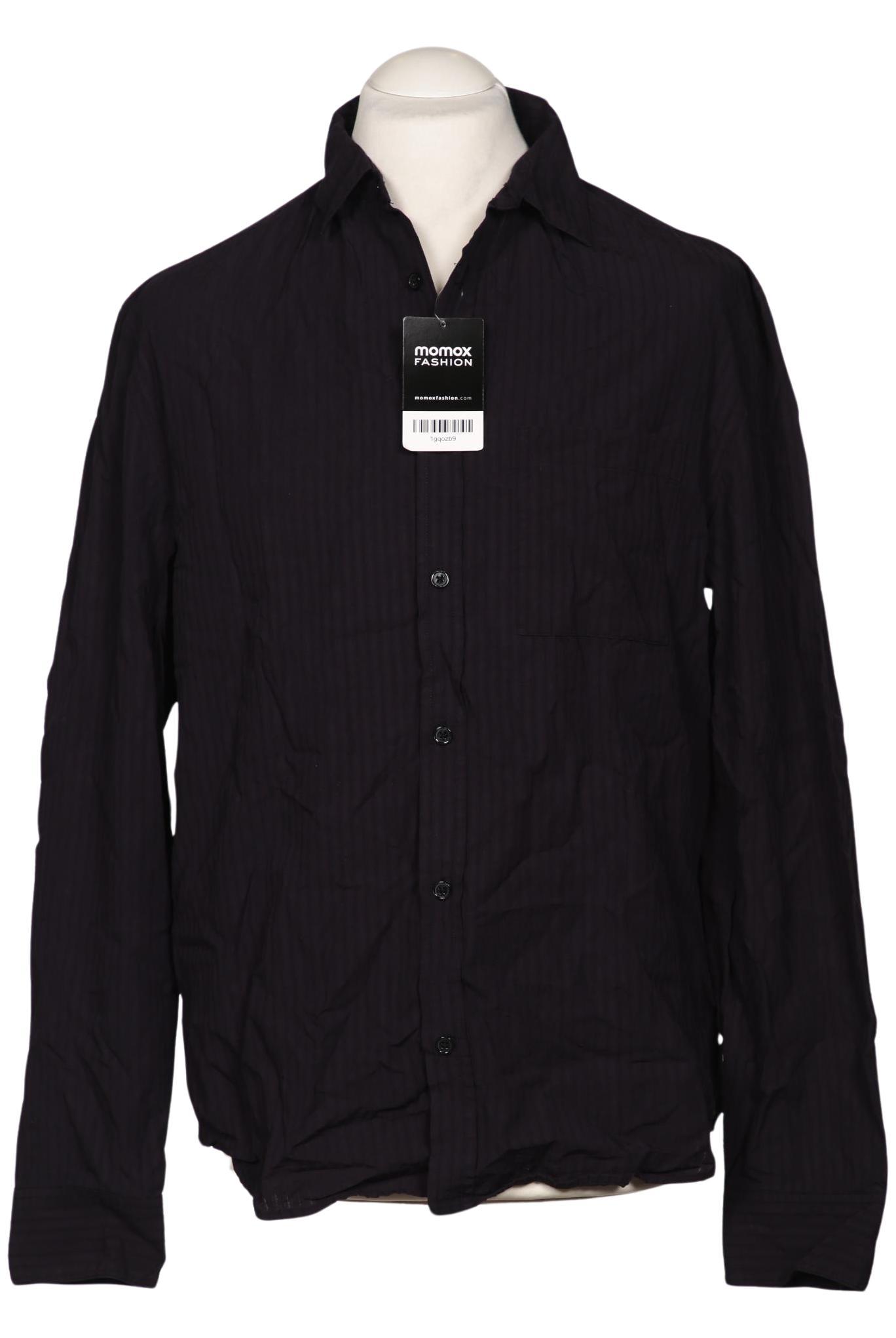 

H&M Herren Hemd, marineblau, Gr. 48