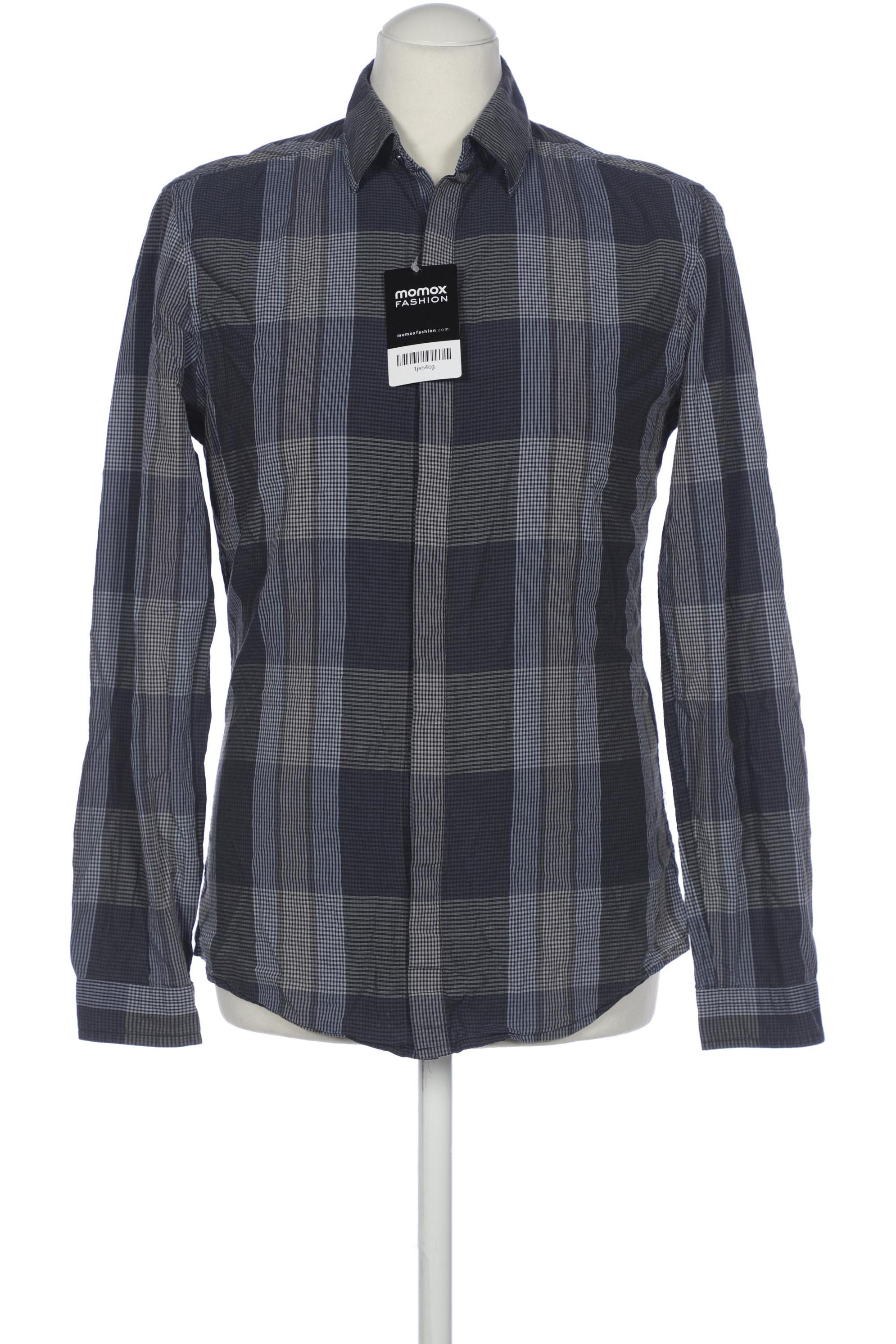 Thumbnail - H&amp;M Herren Hemd, blau, Gr. 46
