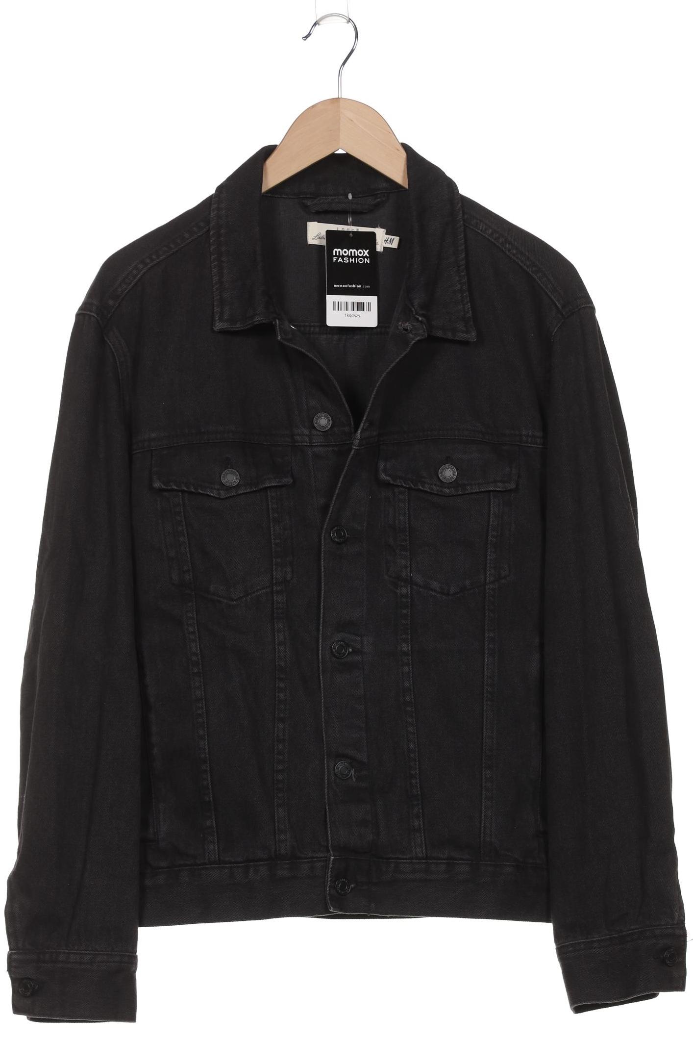 

H&M Herren Jacke, schwarz, Gr. 48