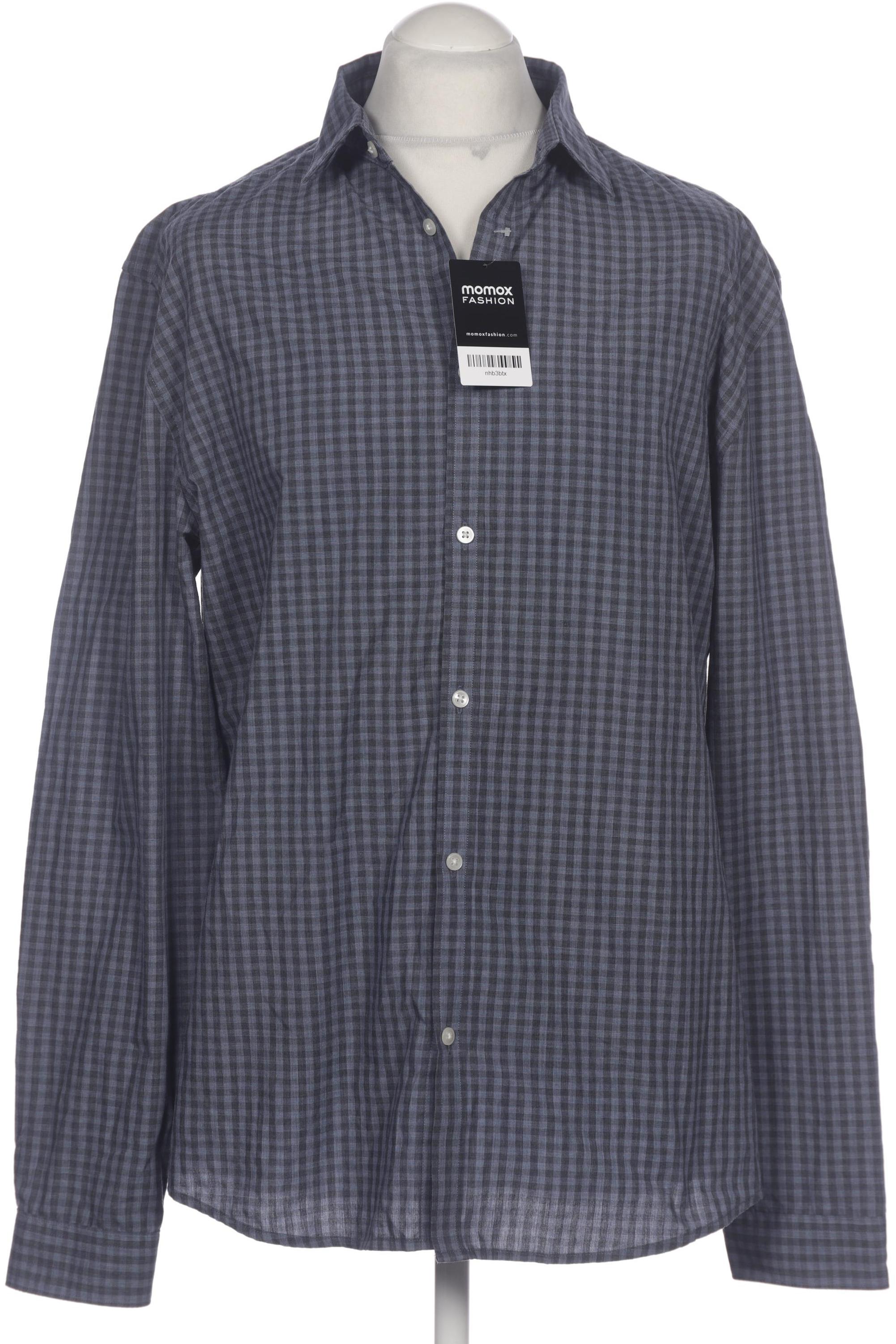 

H&M Herren Hemd, marineblau, Gr. 54