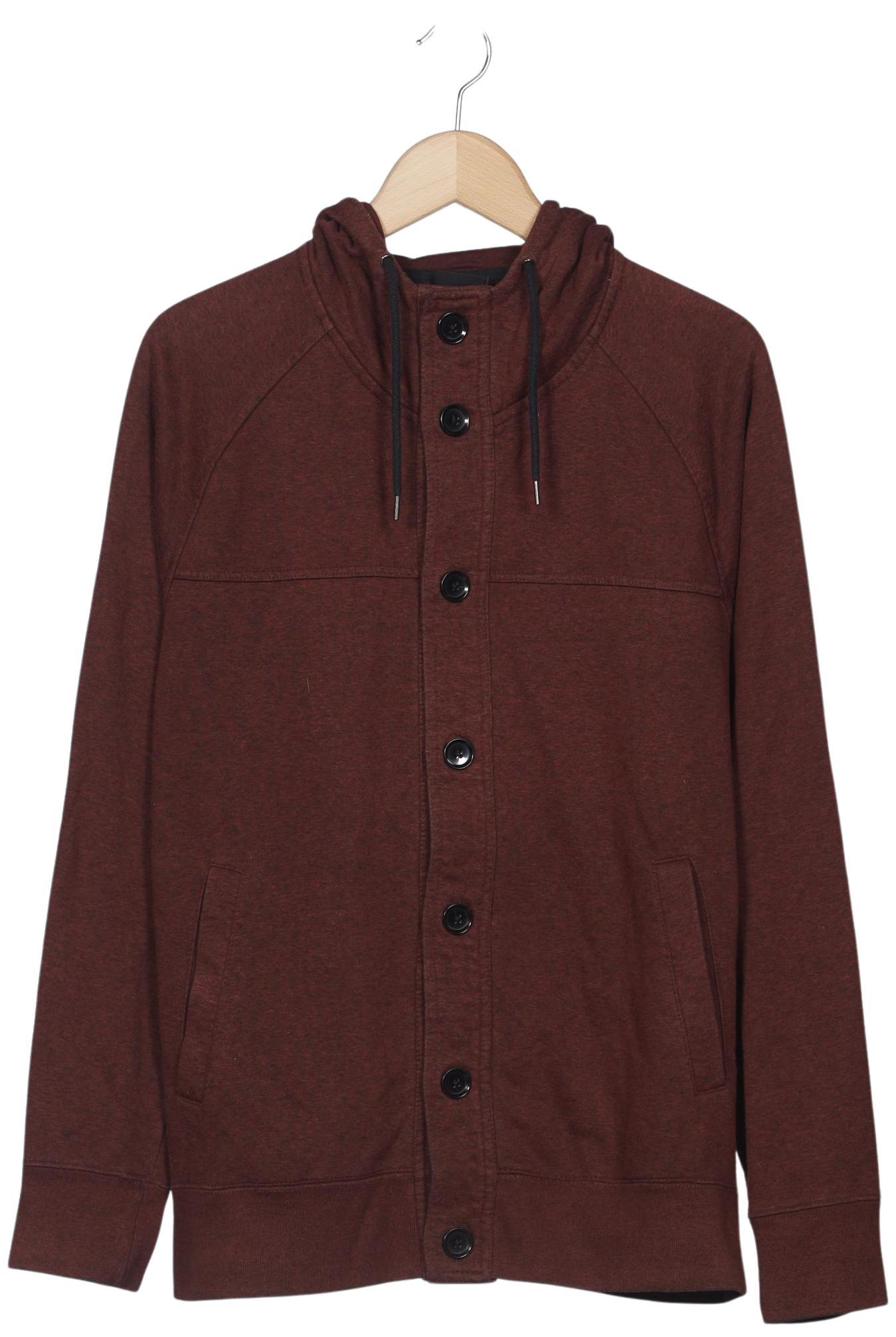 

H&M Herren Kapuzenpullover, braun, Gr. 52