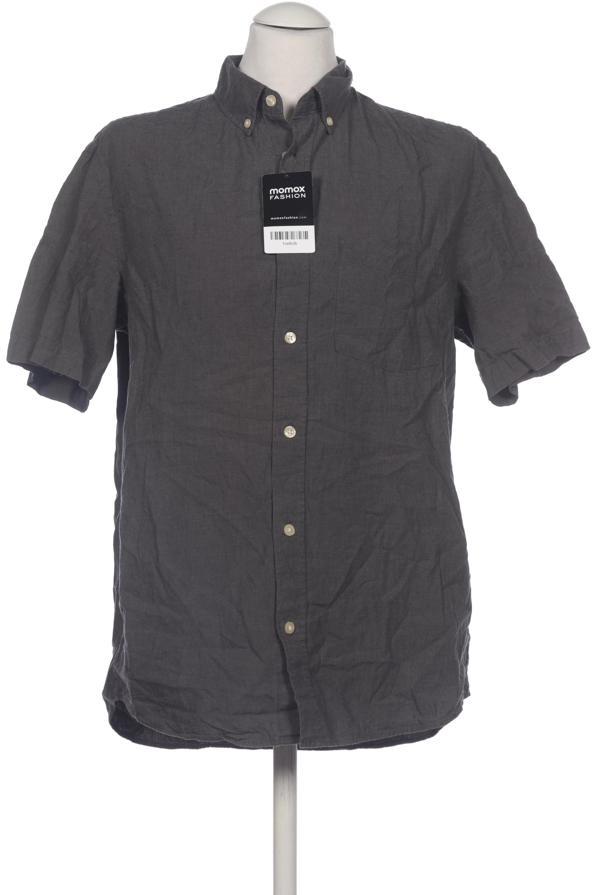 

H&M Herren Hemd, grau, Gr. 48
