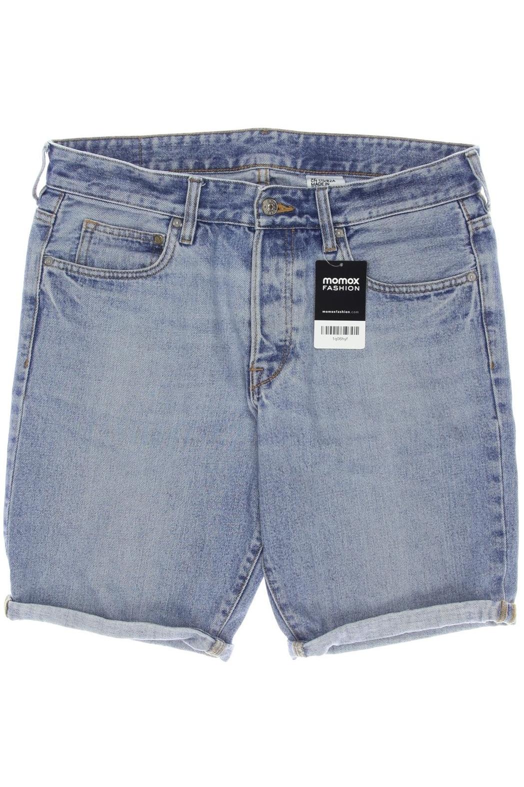 

H&M Herren Shorts, blau, Gr. 32