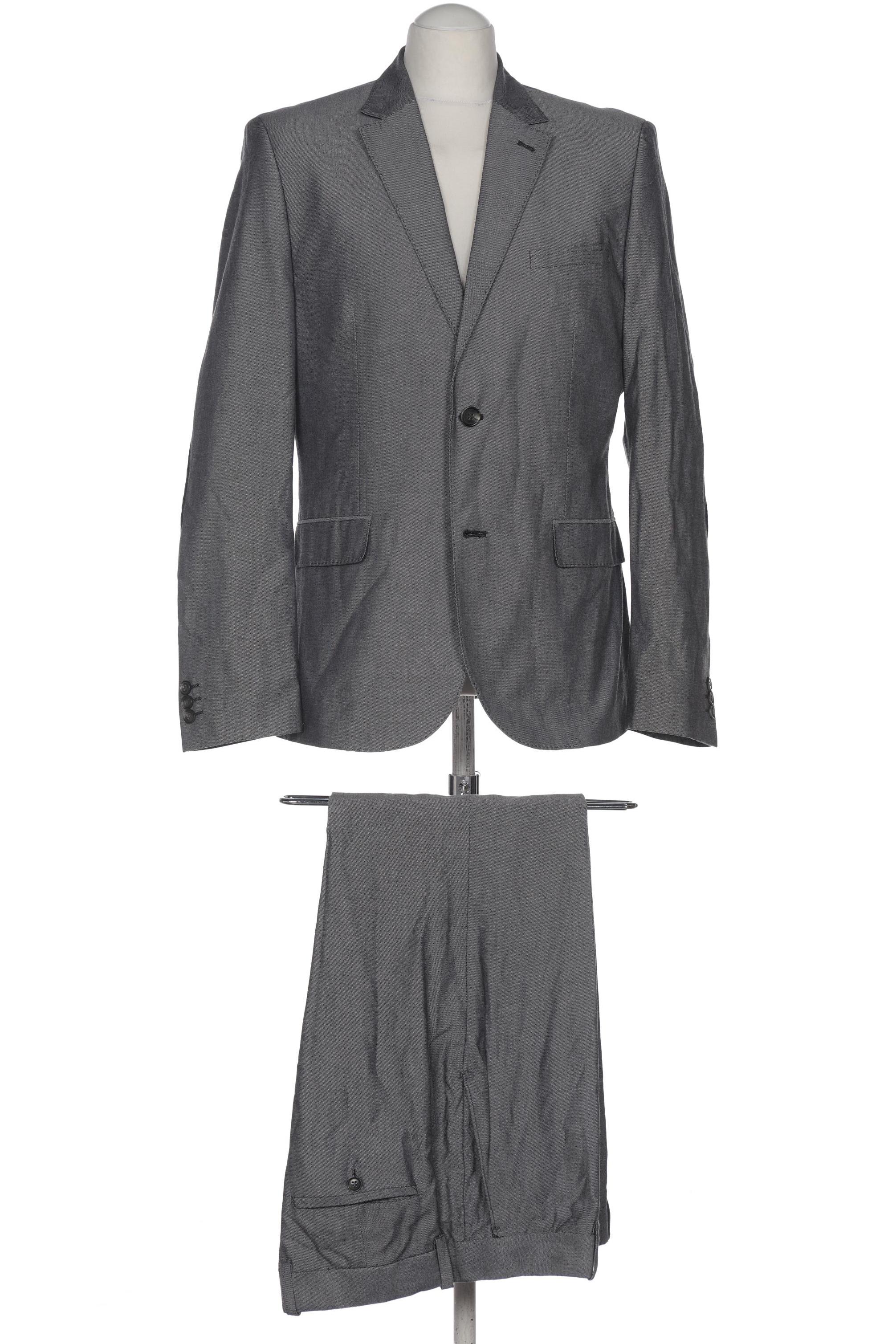 

H&M Herren Anzug, grau, Gr. 52