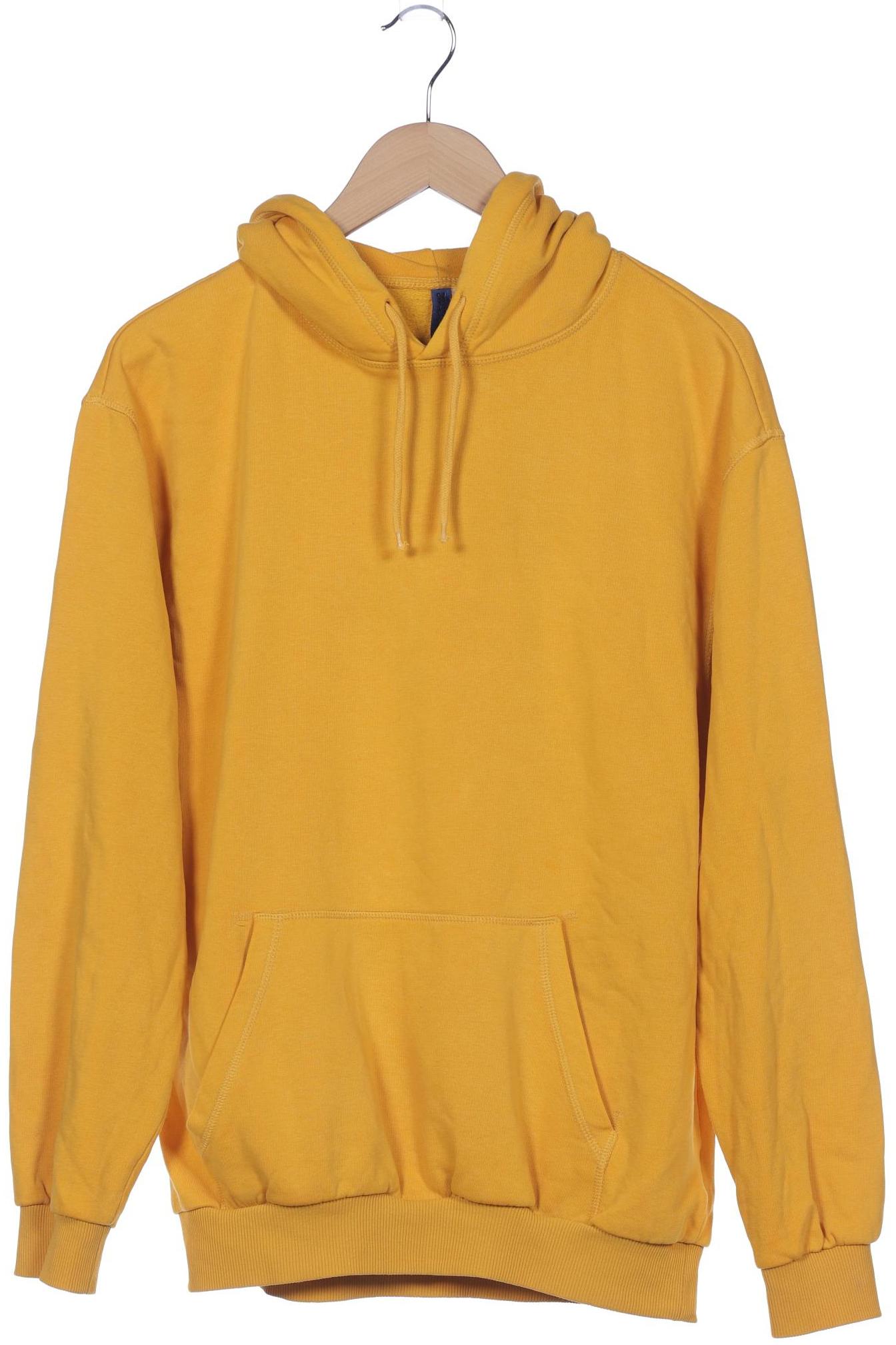

H&M Herren Kapuzenpullover, gelb