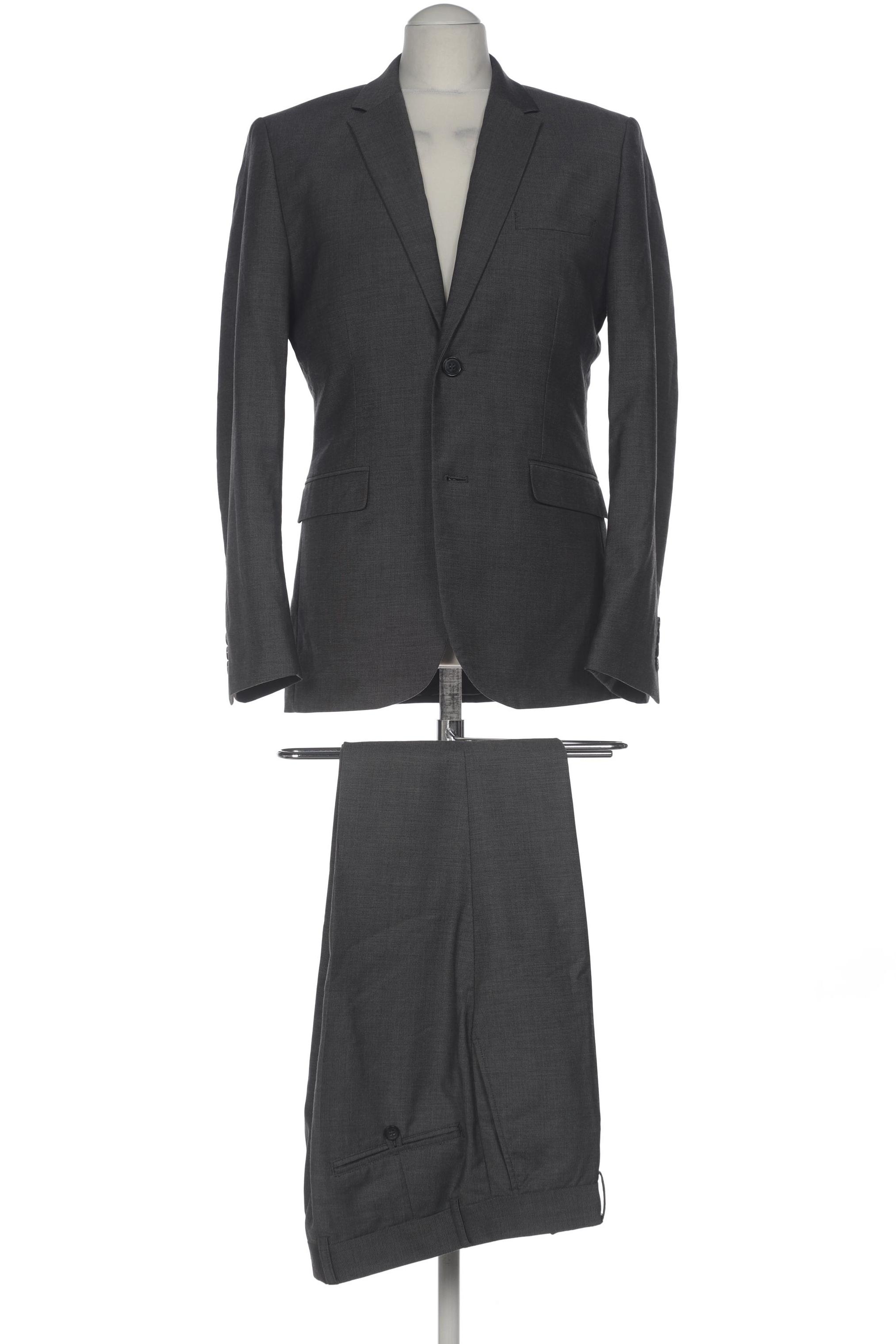 

H&M Herren Anzug, grau, Gr. 48
