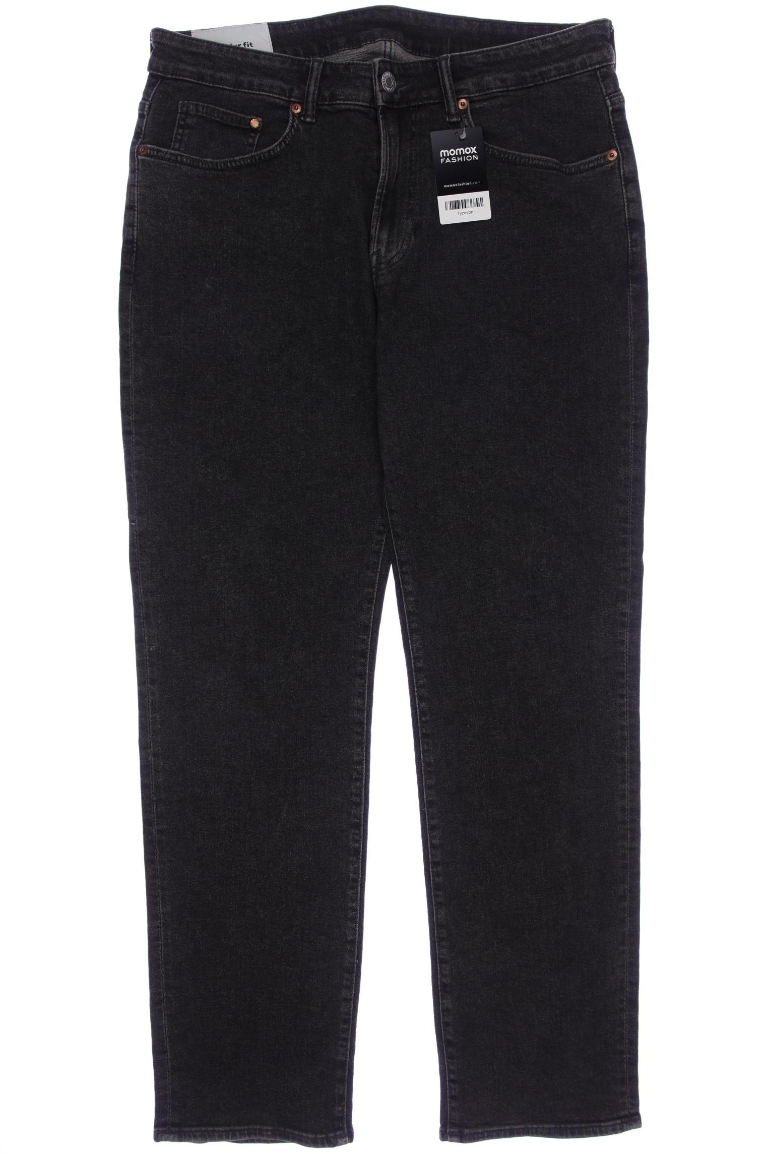 

H&M Herren Jeans, grau, Gr. 33