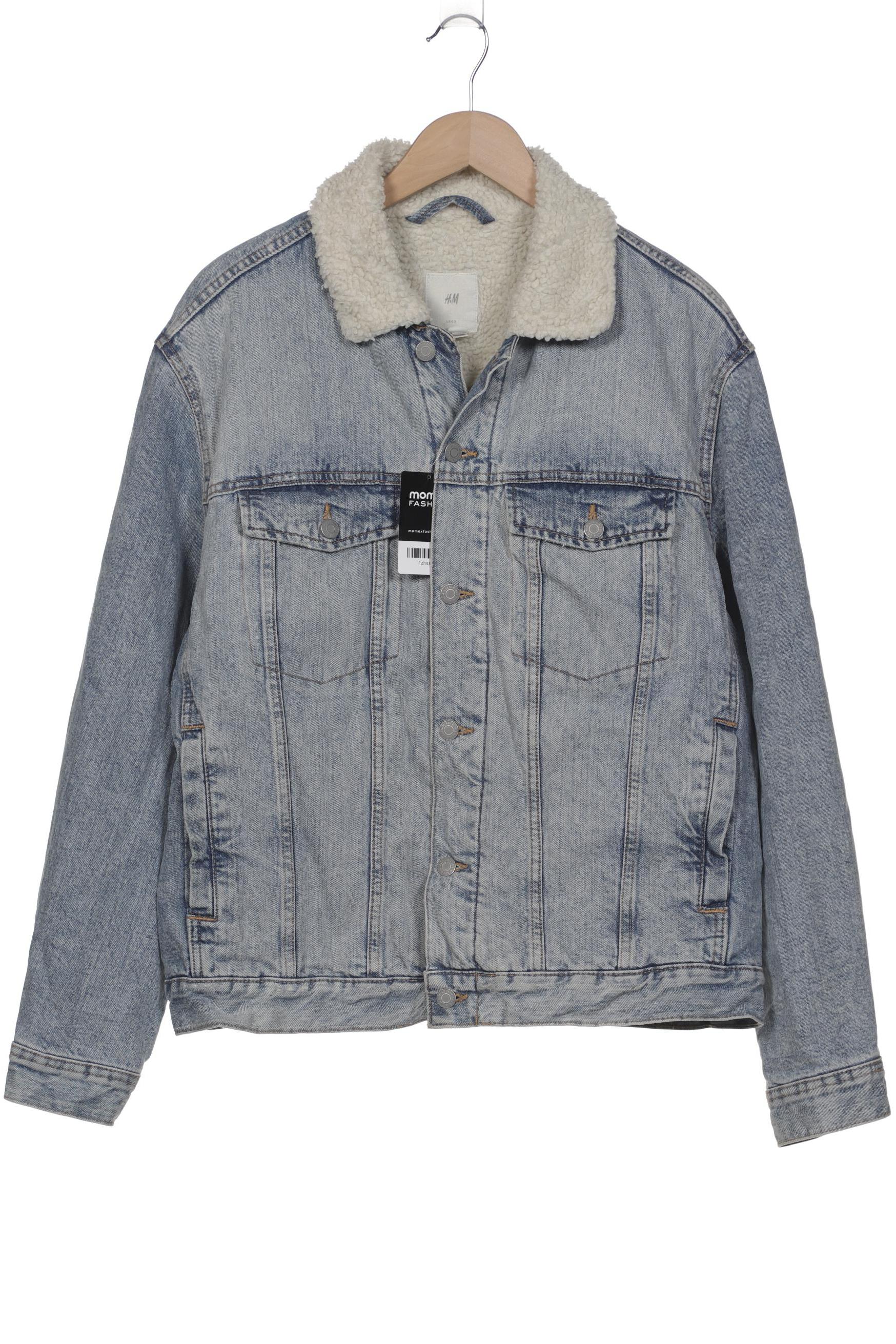 

H&M Herren Jacke, blau, Gr. 54