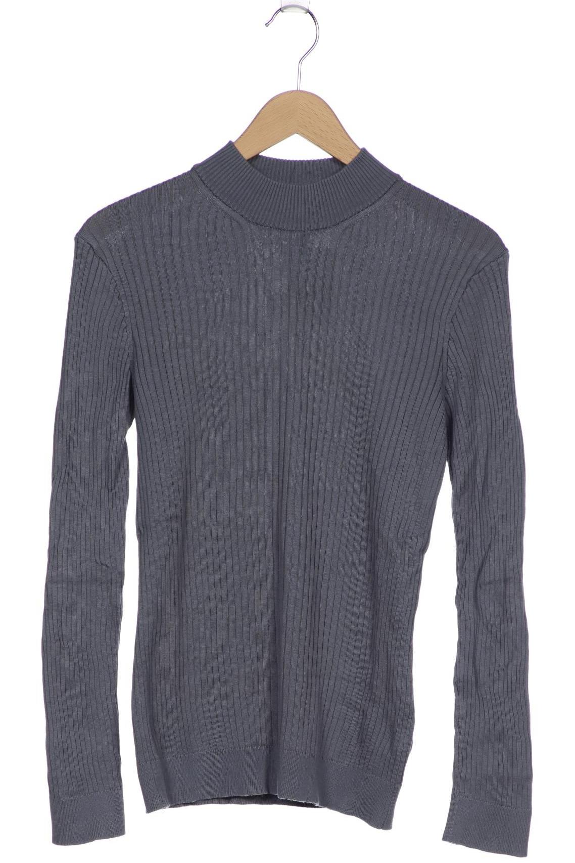 

H&M Herren Langarmshirt, blau, Gr. 46