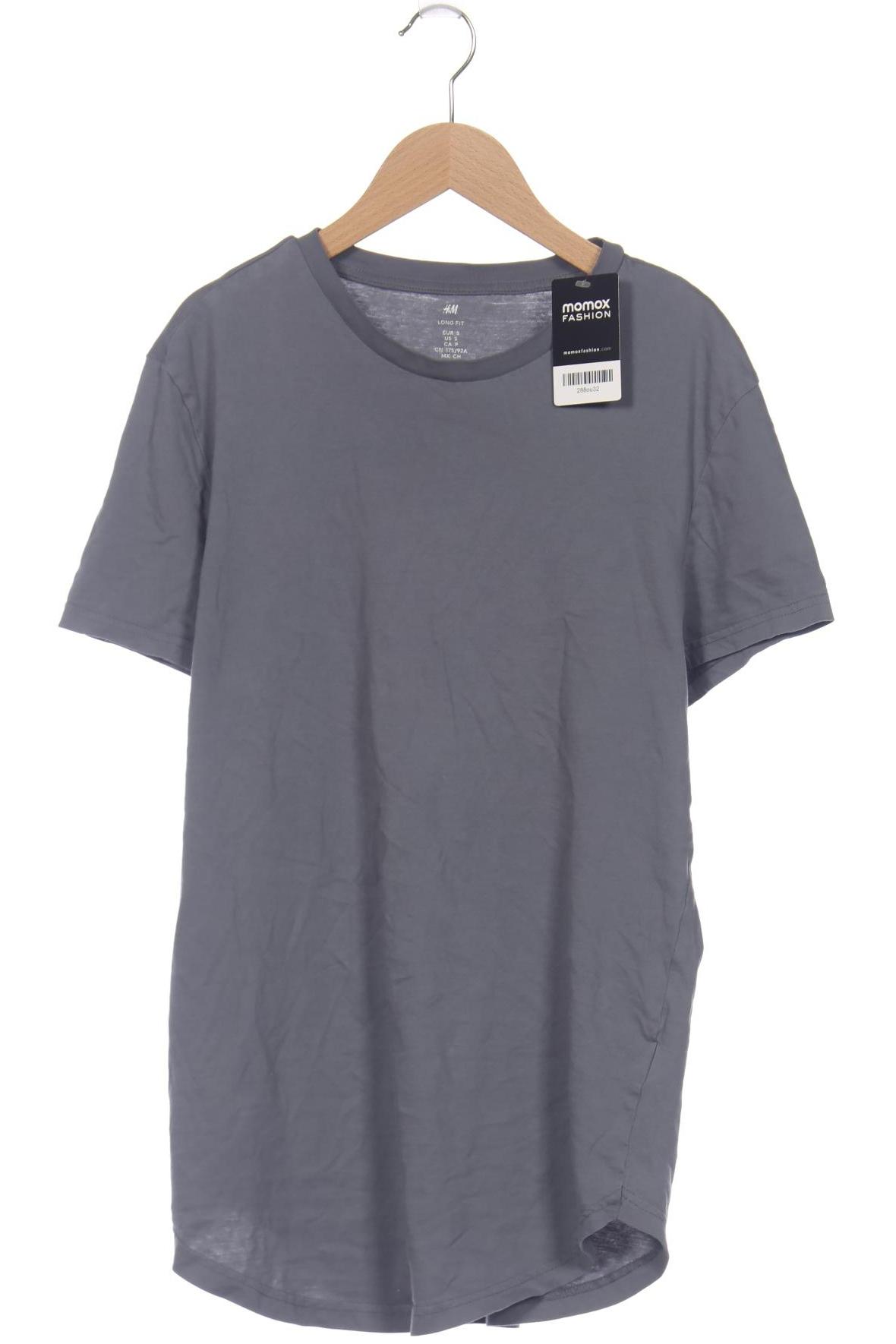 

H&M Herren T-Shirt, grau, Gr. 46