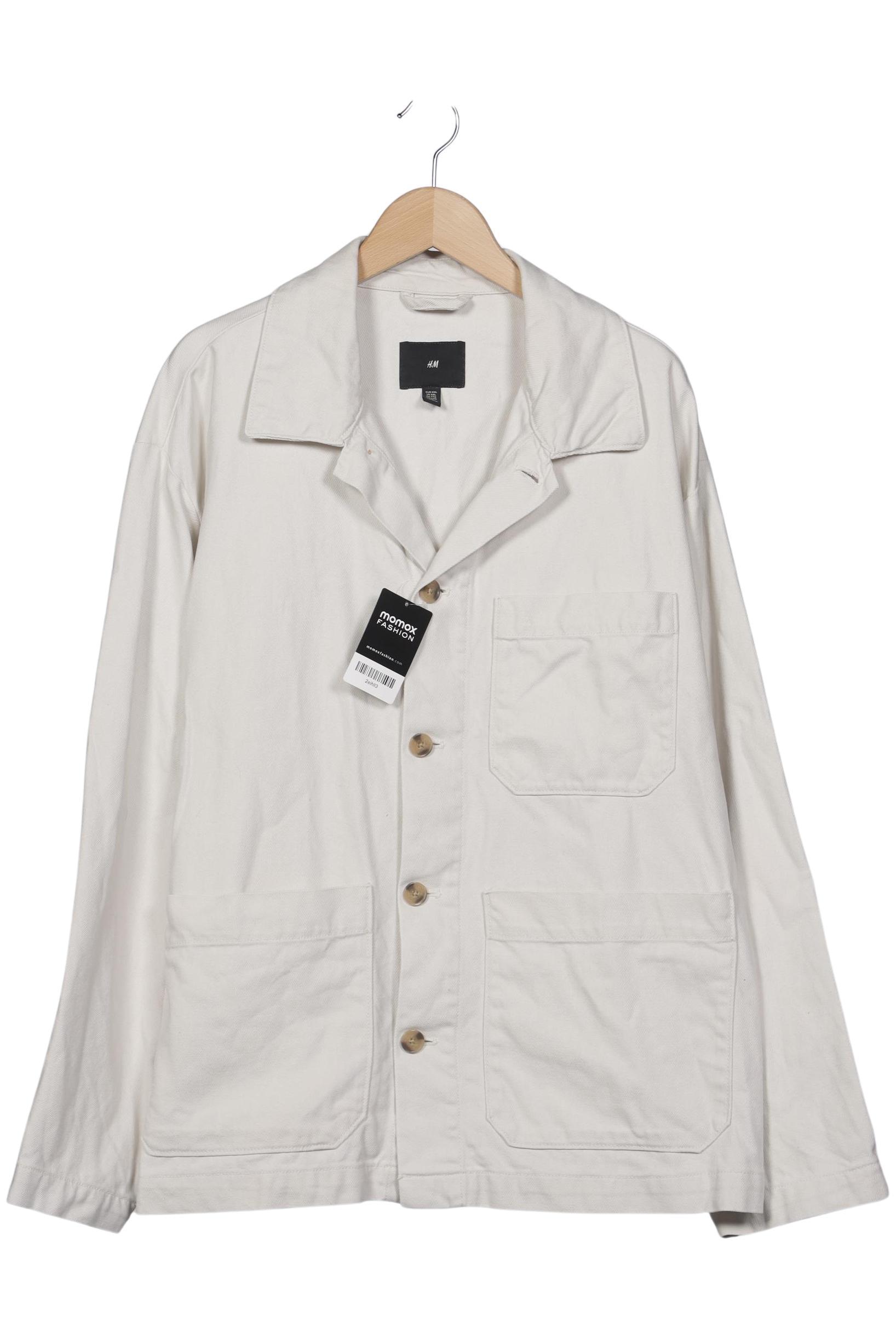 Thumbnail - H&amp;M Herren Jacke, cremeweiß, Gr. 56