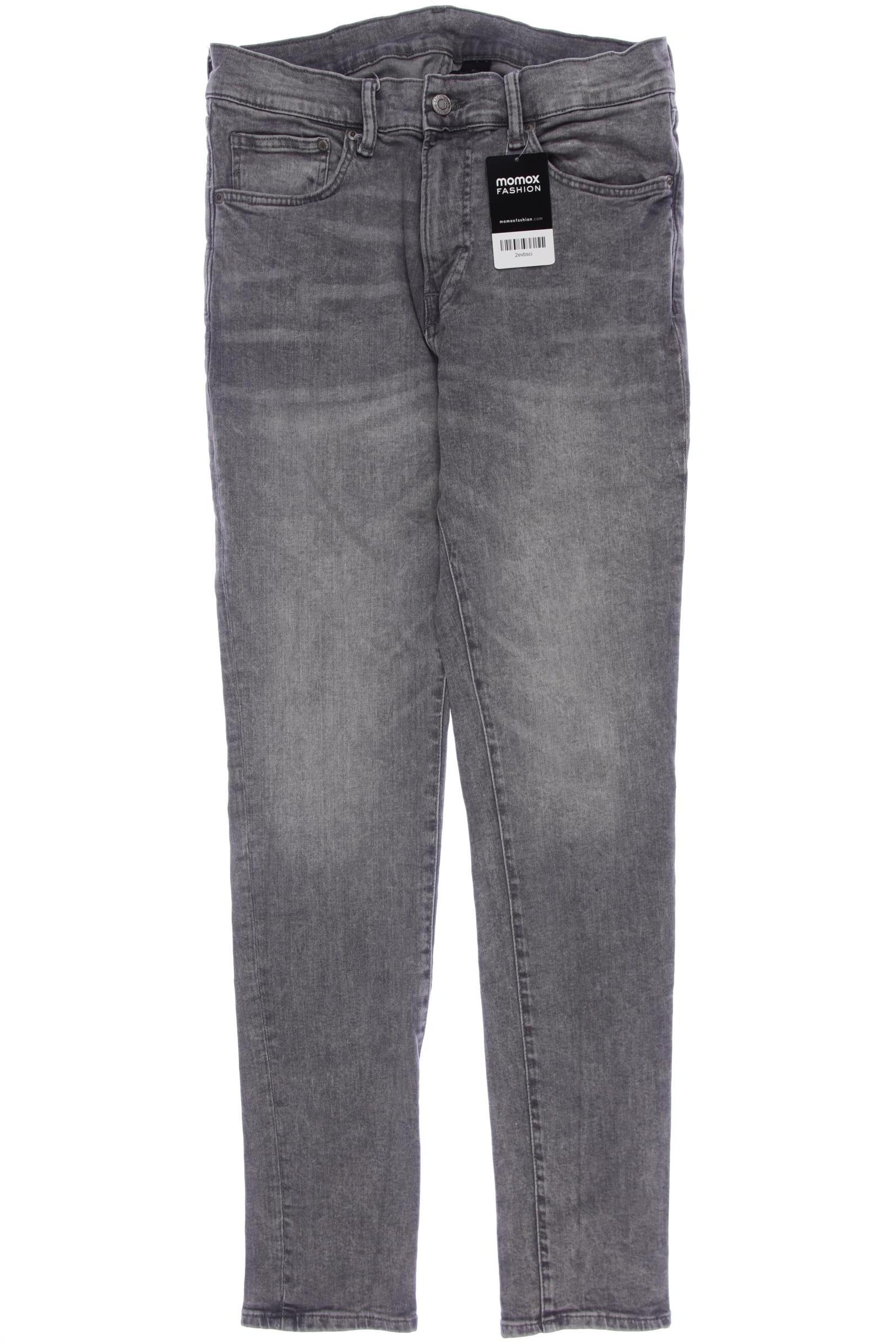 

H&M Herren Jeans, grau, Gr. 32