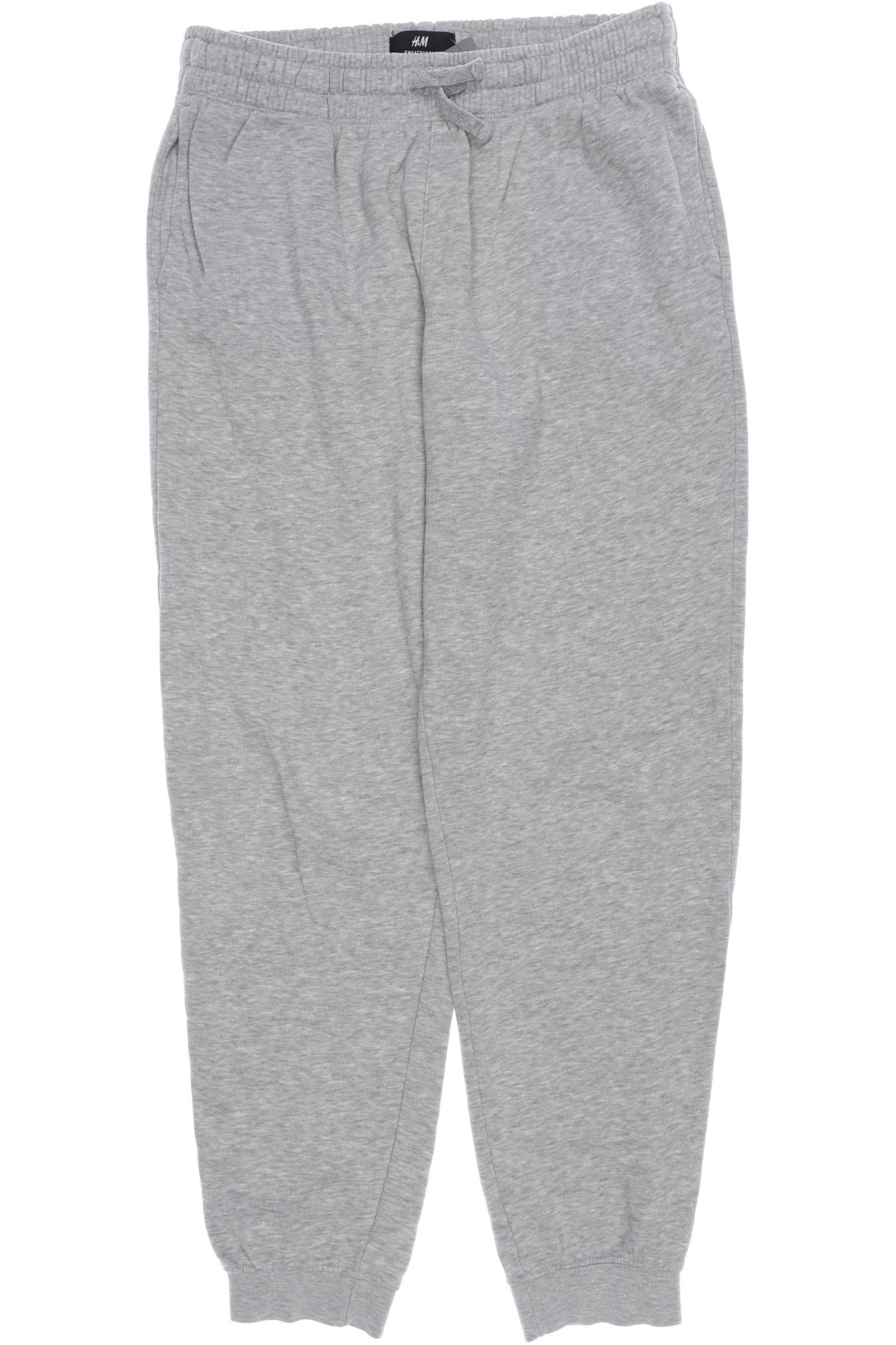 

H&M Herren Stoffhose, grau, Gr. 0