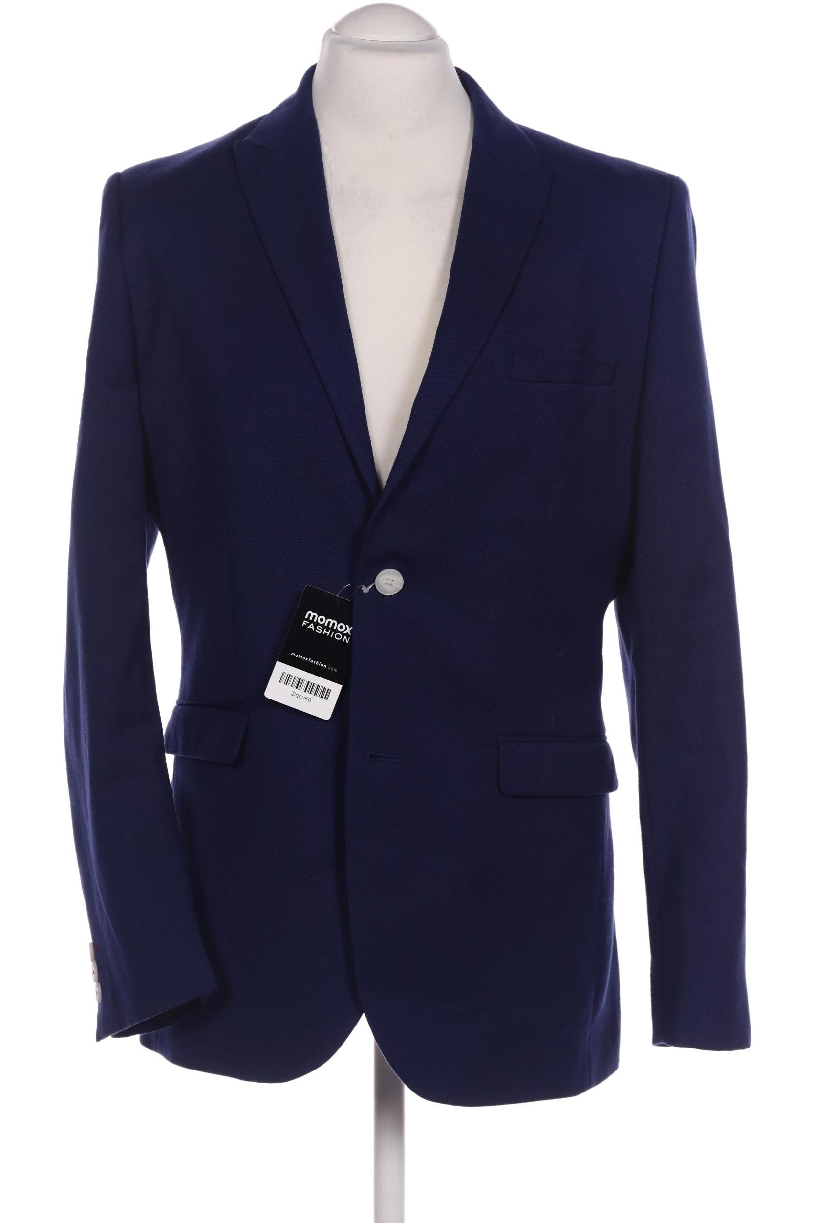 

H&M Herren Sakko, marineblau, Gr. 52