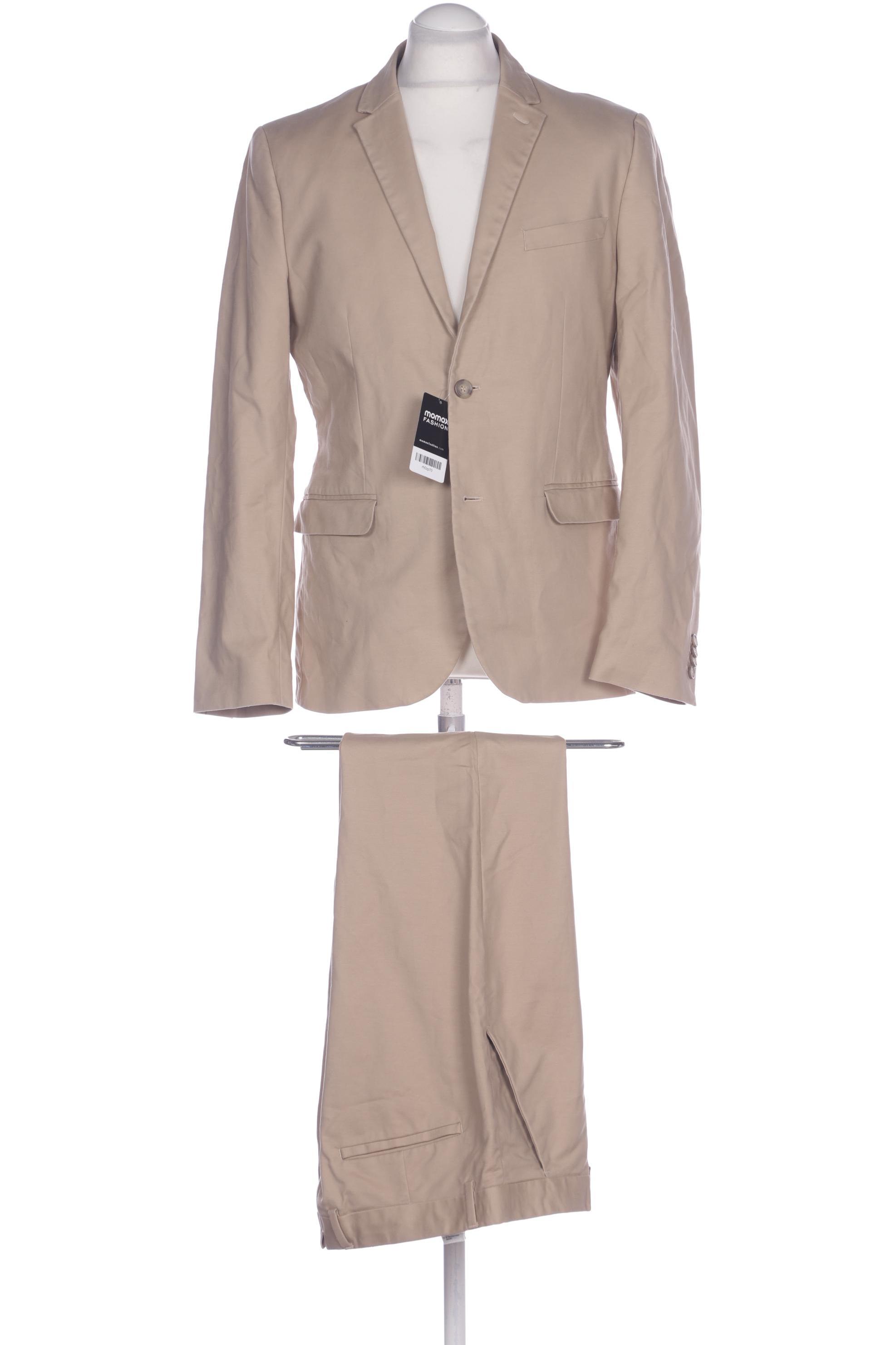 

H&M Herren Anzug, beige, Gr. 52