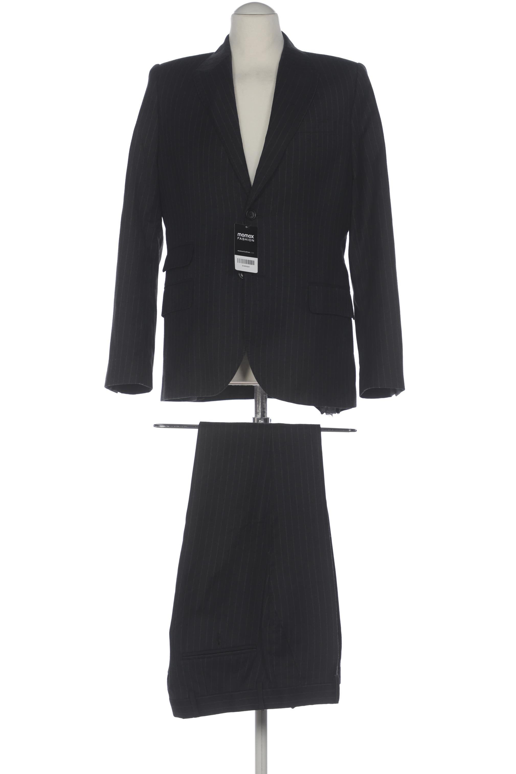 

H&M Herren Anzug, schwarz, Gr. 48