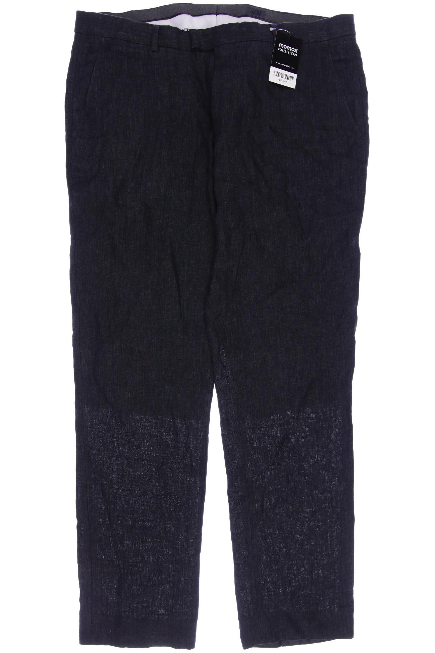 

H&M Herren Stoffhose, grau, Gr. 54