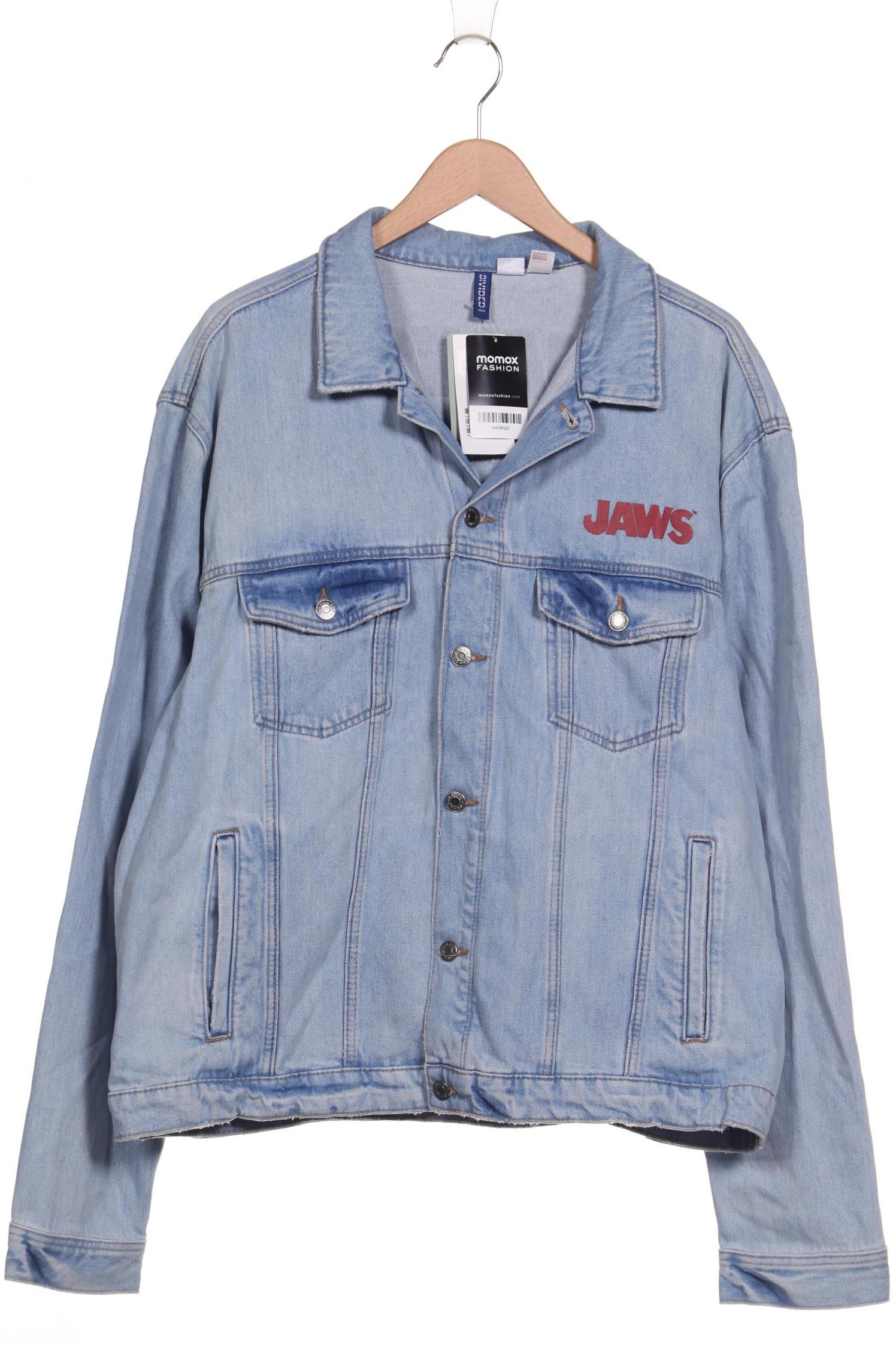 

H&M Herren Jacke, blau, Gr. 56