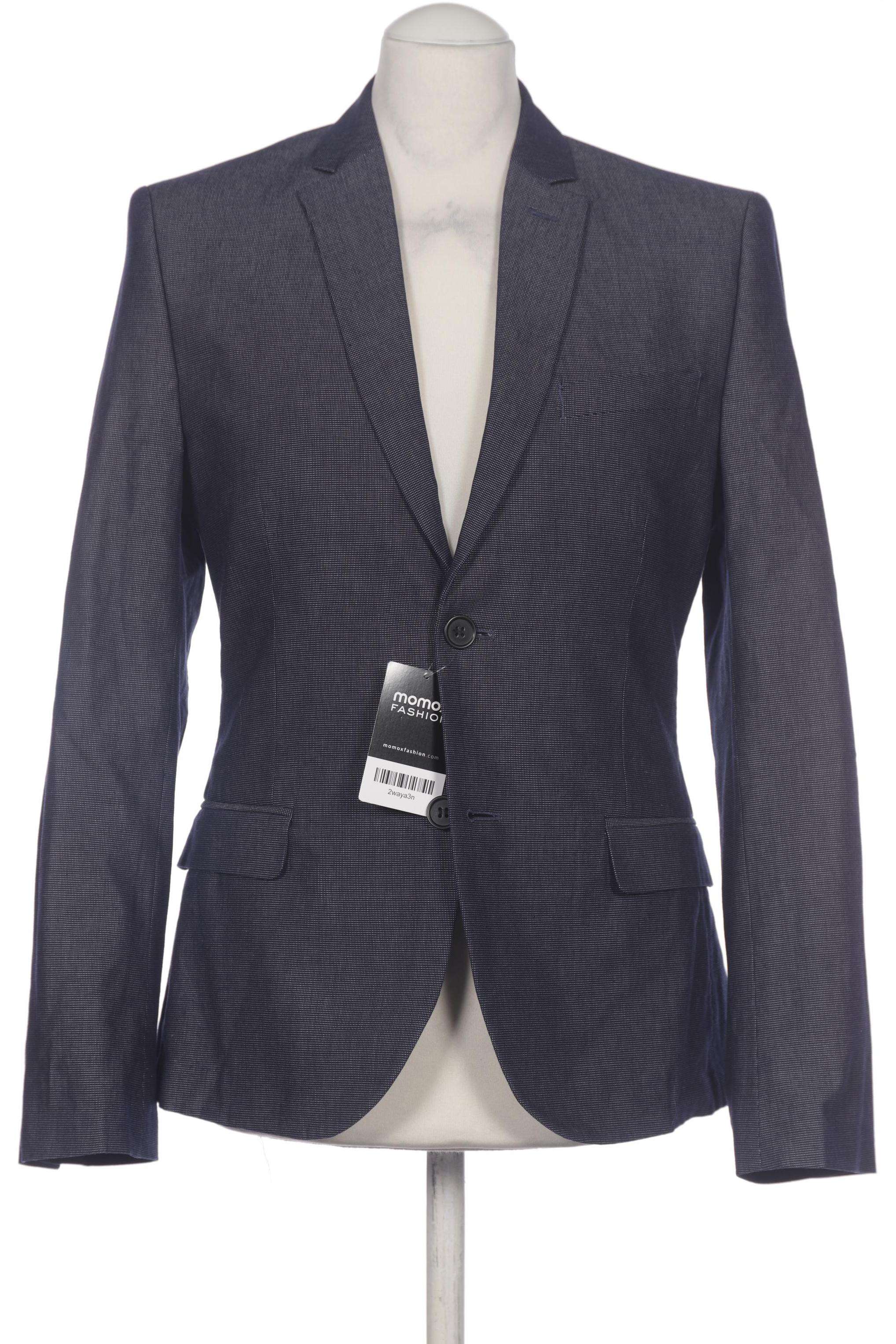 

H&M Herren Sakko, marineblau, Gr. 46