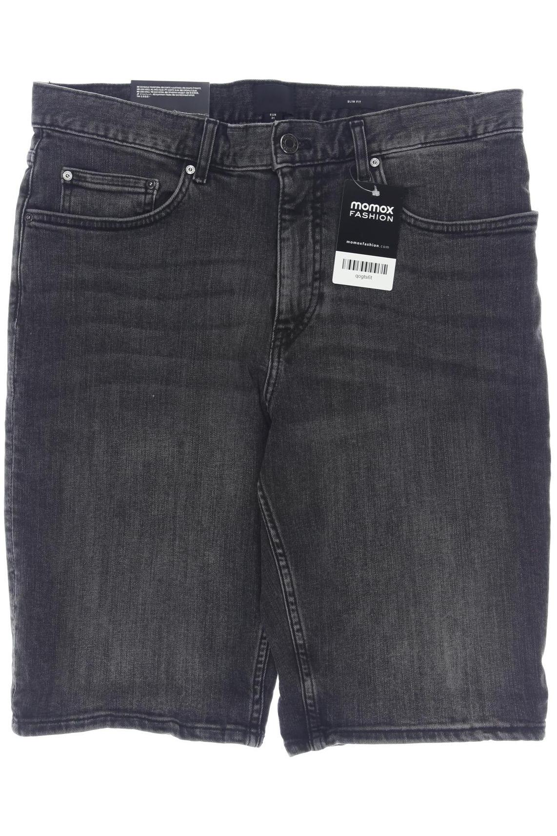 

H&M Herren Shorts, grau, Gr. 31