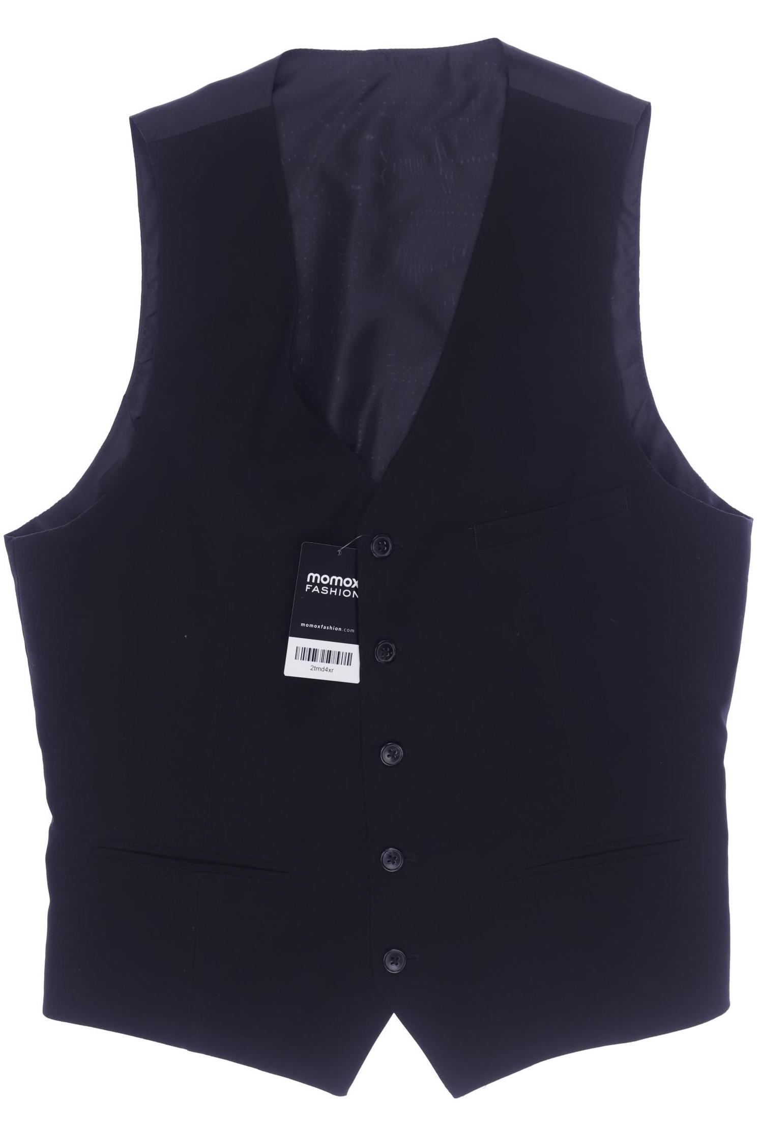 

H&M Herren Weste, schwarz, Gr. 50