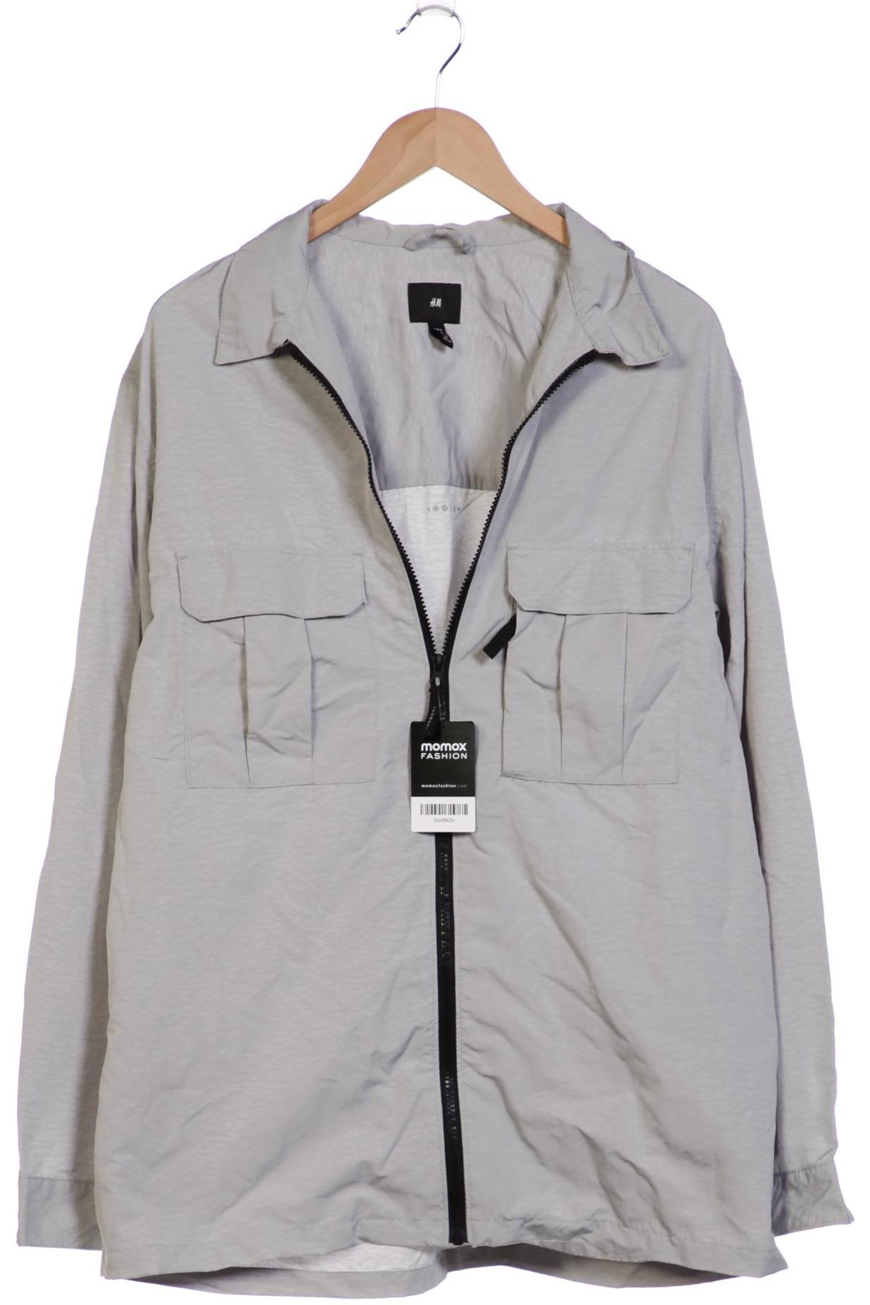 

H&M Herren Jacke, grau, Gr. 54