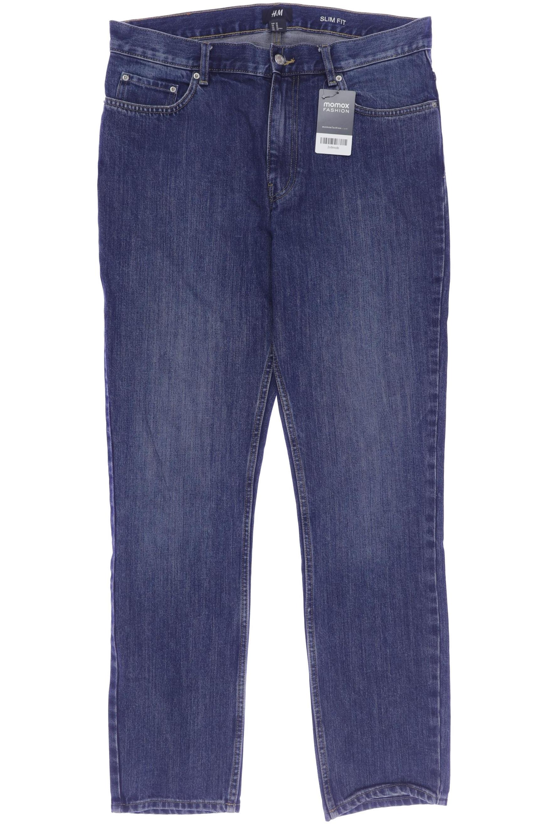 

H&M Herren Jeans, marineblau, Gr. 33