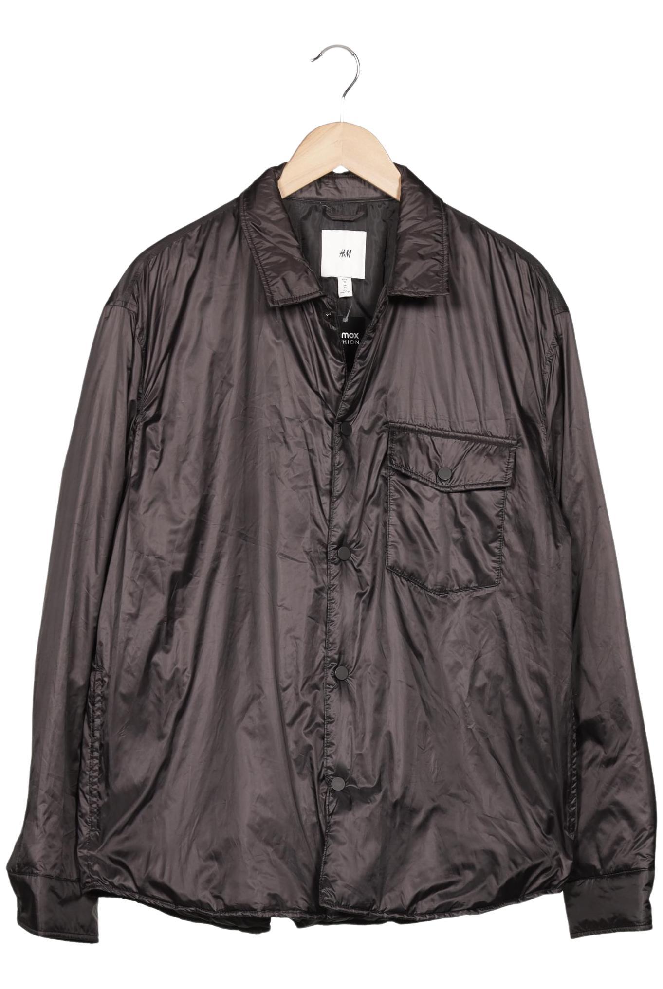 

H&M Herren Jacke, grau, Gr. 54