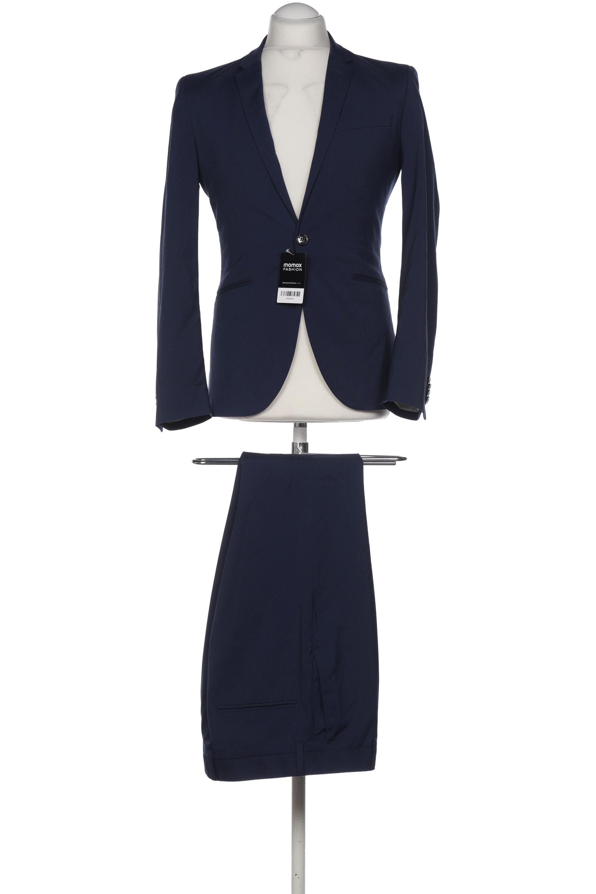 

H&M Herren Anzug, marineblau, Gr. 46