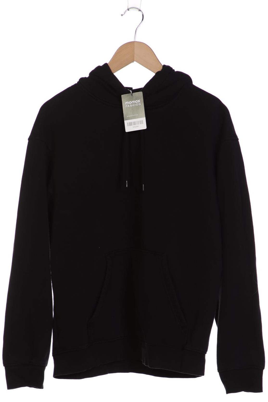 

H&M Herren Kapuzenpullover, schwarz, Gr. 48