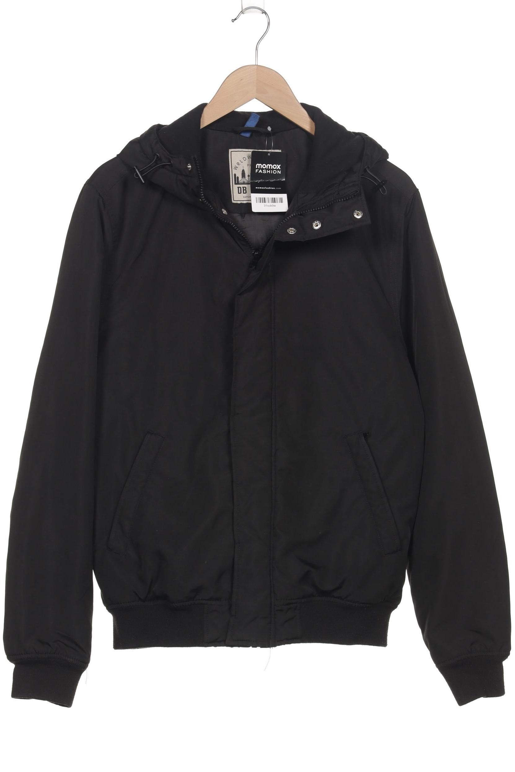 

H&M Herren Jacke, schwarz, Gr. 48