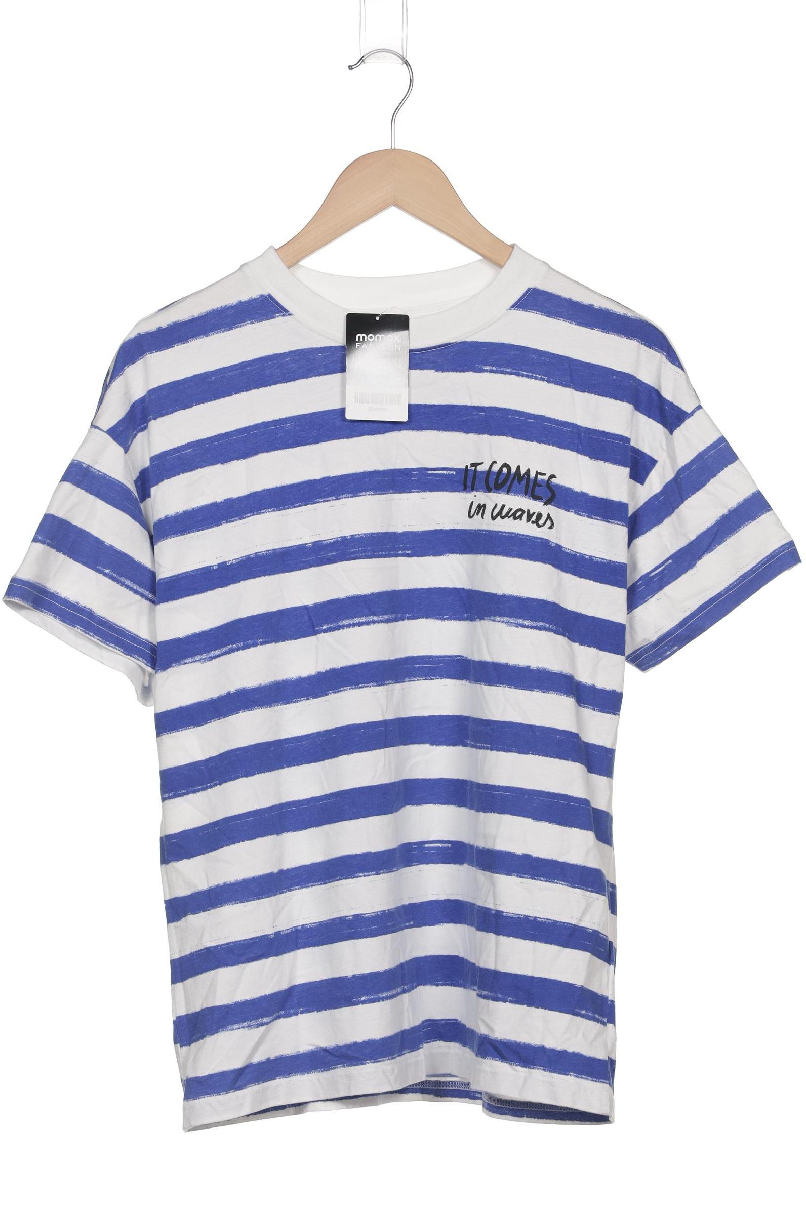 

H&M Herren T-Shirt, blau, Gr. 46
