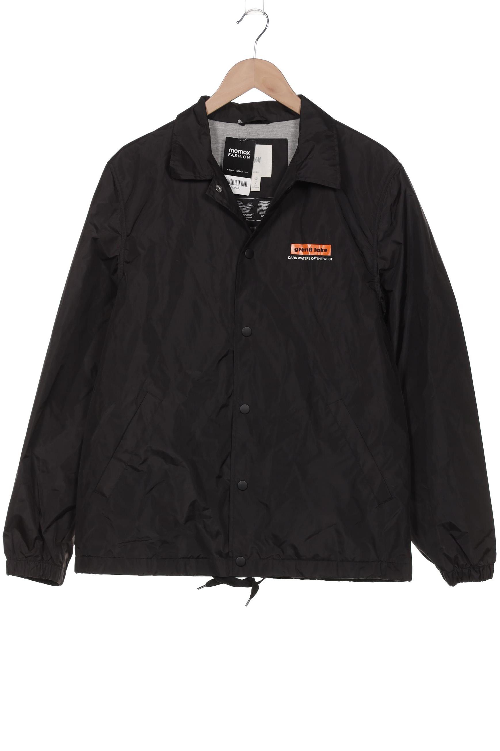 

H&M Herren Jacke, schwarz, Gr. 48